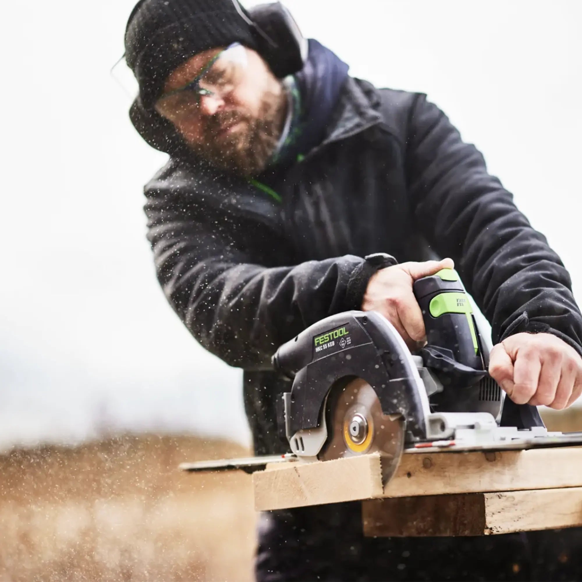 Akku-Kreissäge Festool HKC 55 KEB-Basic 18V