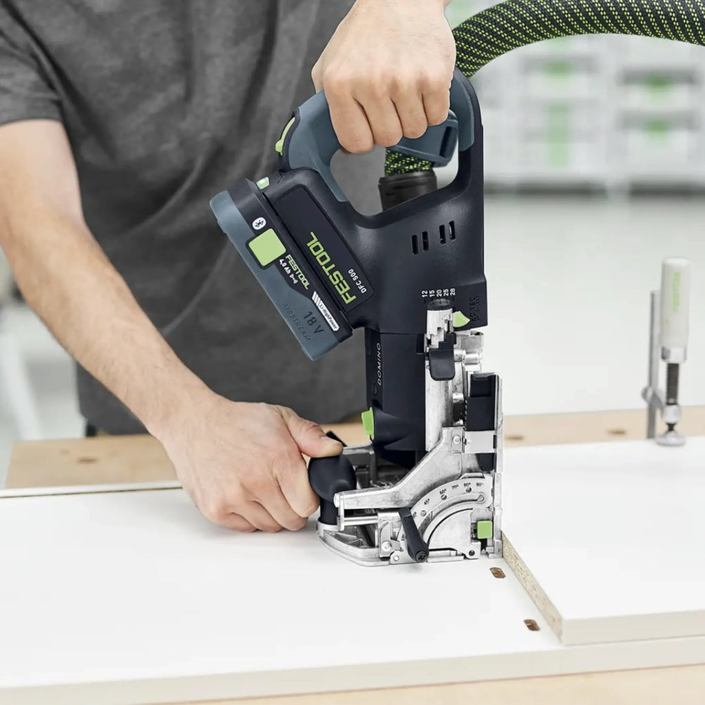 Gelenkfräsmaschine Festool DFC 500 E-Basic DOMINO