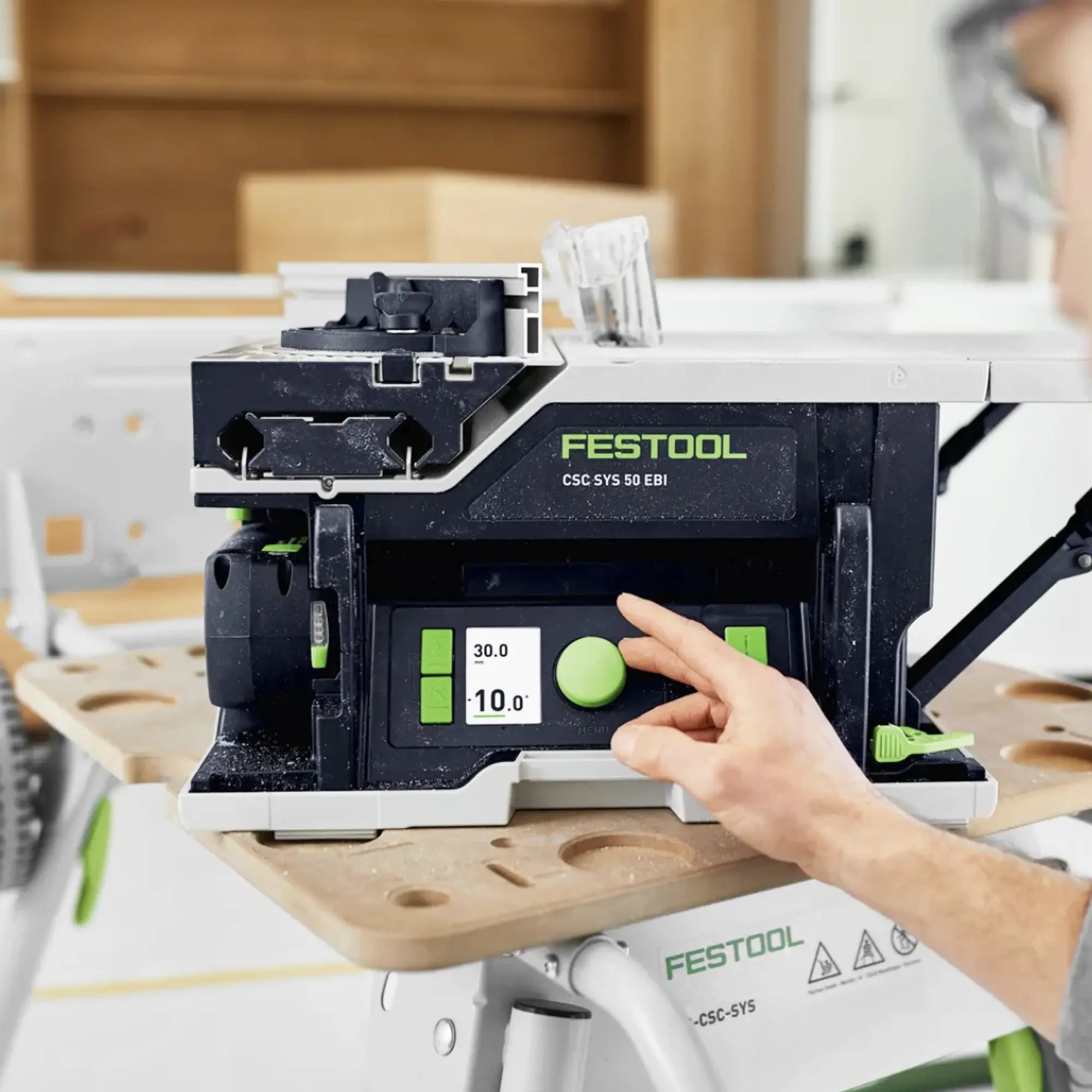Tischkreissäge Festool CSC SYS 50 EB-Basic 18V