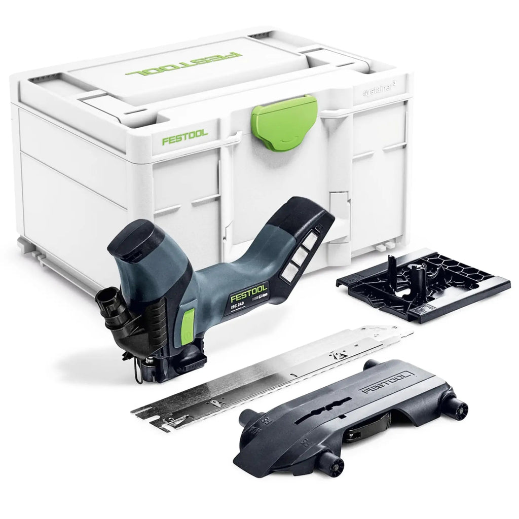 Akkubetriebene Säge Festool ISC 240 EB – Grundlagen für Isoliermaterialien