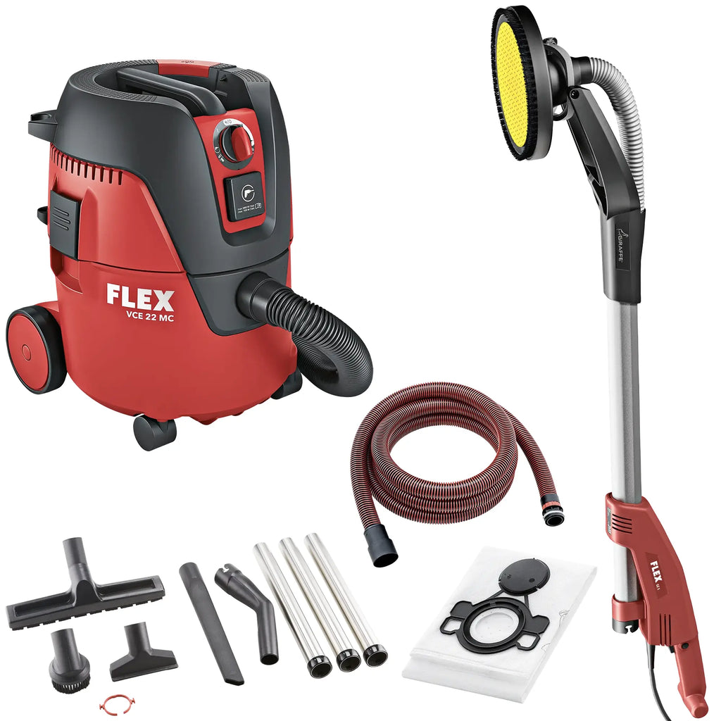 Kombi-Schleifer-Staubsauger Flex GE 5 + VCE 22 M MC