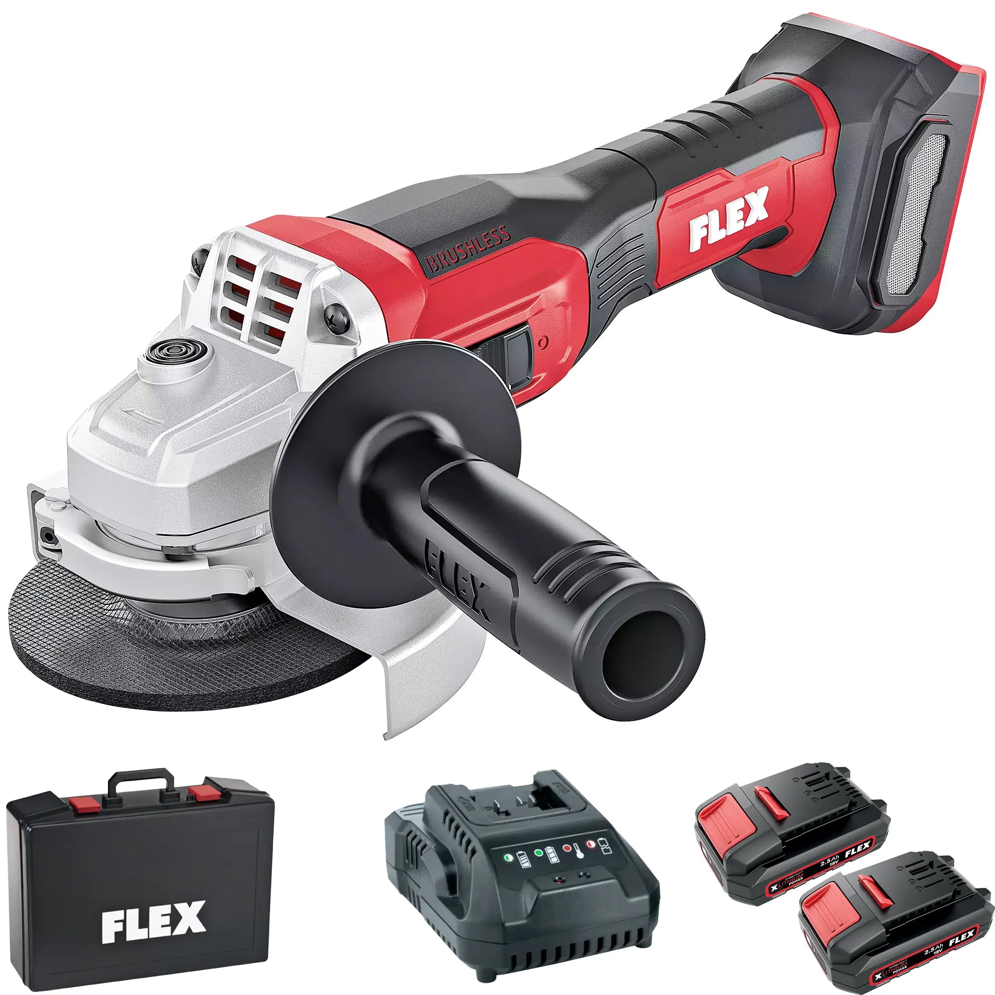 Winkelschleifer Flex L 125 EC LD Set 18V 5Ah