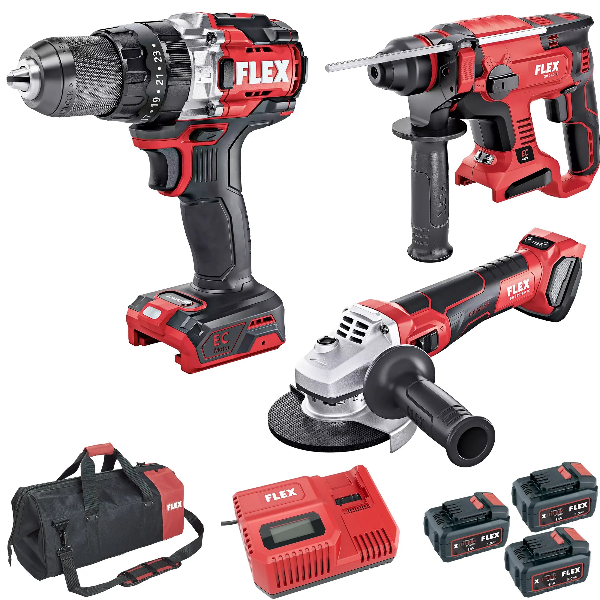 Kombi-Set Flex 497444 18V 5Ah