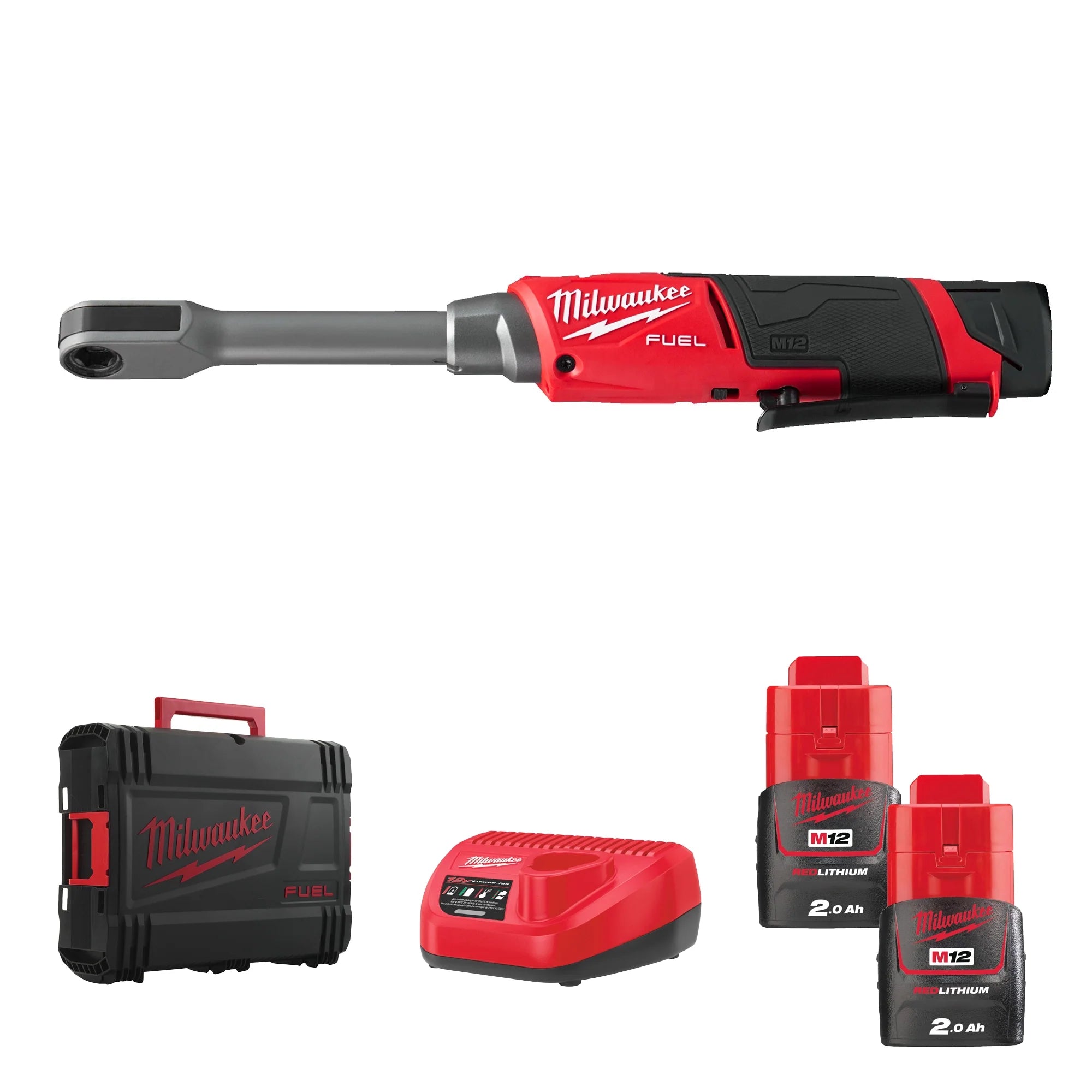 Ratsche Milwaukee M12 FPTR-202X 12V 2Ah