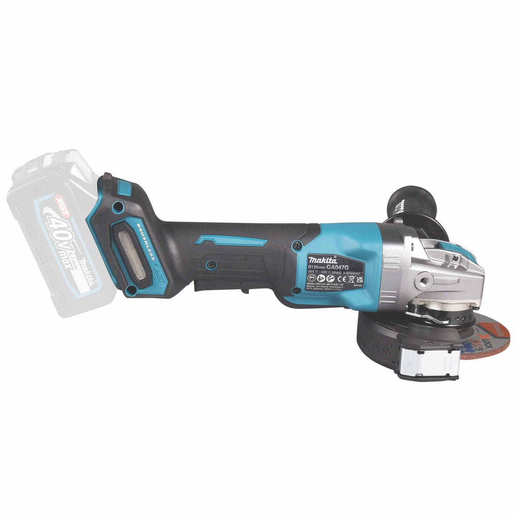 Winkelschleifer Makita GA047GZ01 40 V