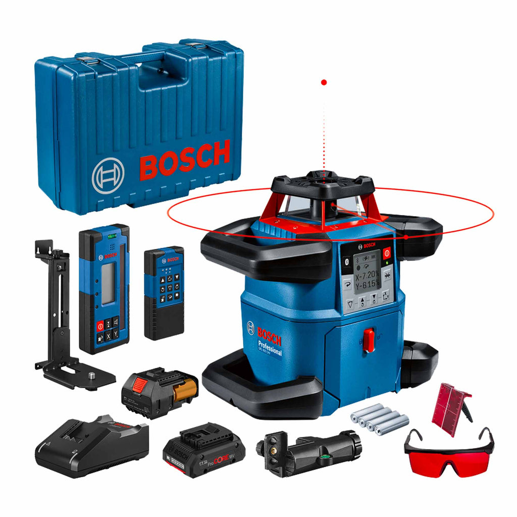 Laser-Wasserwaage Bosch GRL 600 CHV 18V 4Ah
