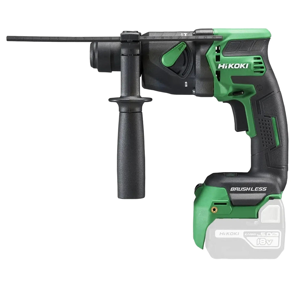 HiKOKI DH18DPBWPZ SDS-Plus 18V Akku-Schlagbohrmaschine