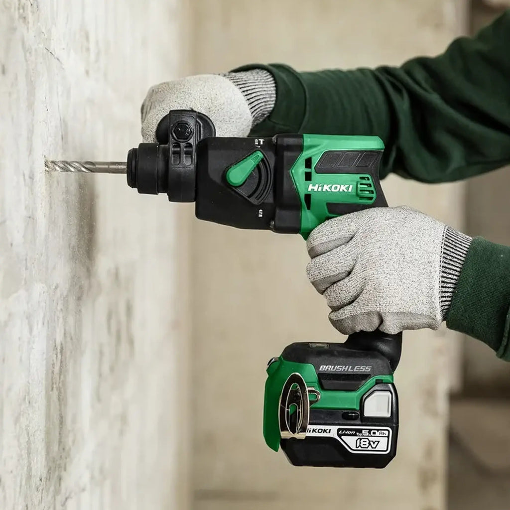 HiKOKI DH18DPBWPZ SDS-Plus 18V Akku-Schlagbohrmaschine