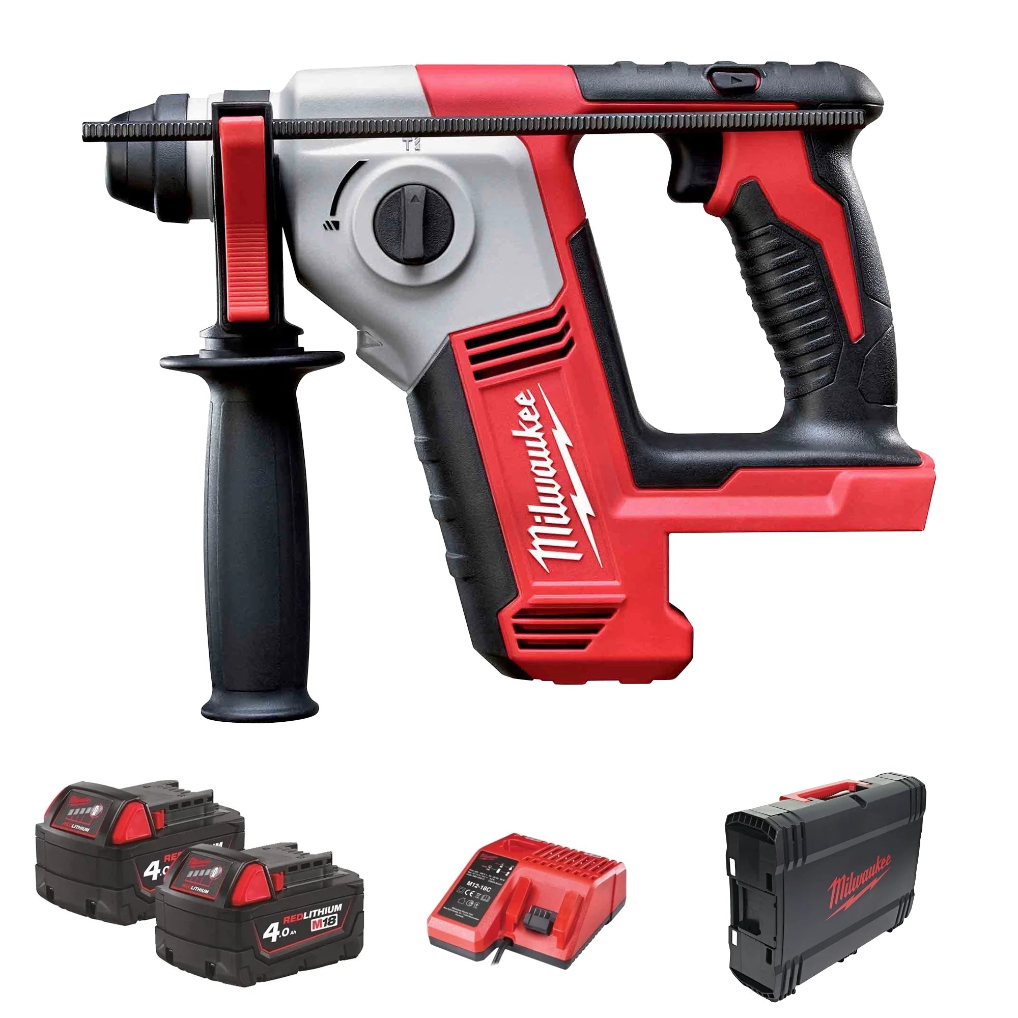 Bohrhammer Milwaukee M18 BH-402C 18 V 4 Ah