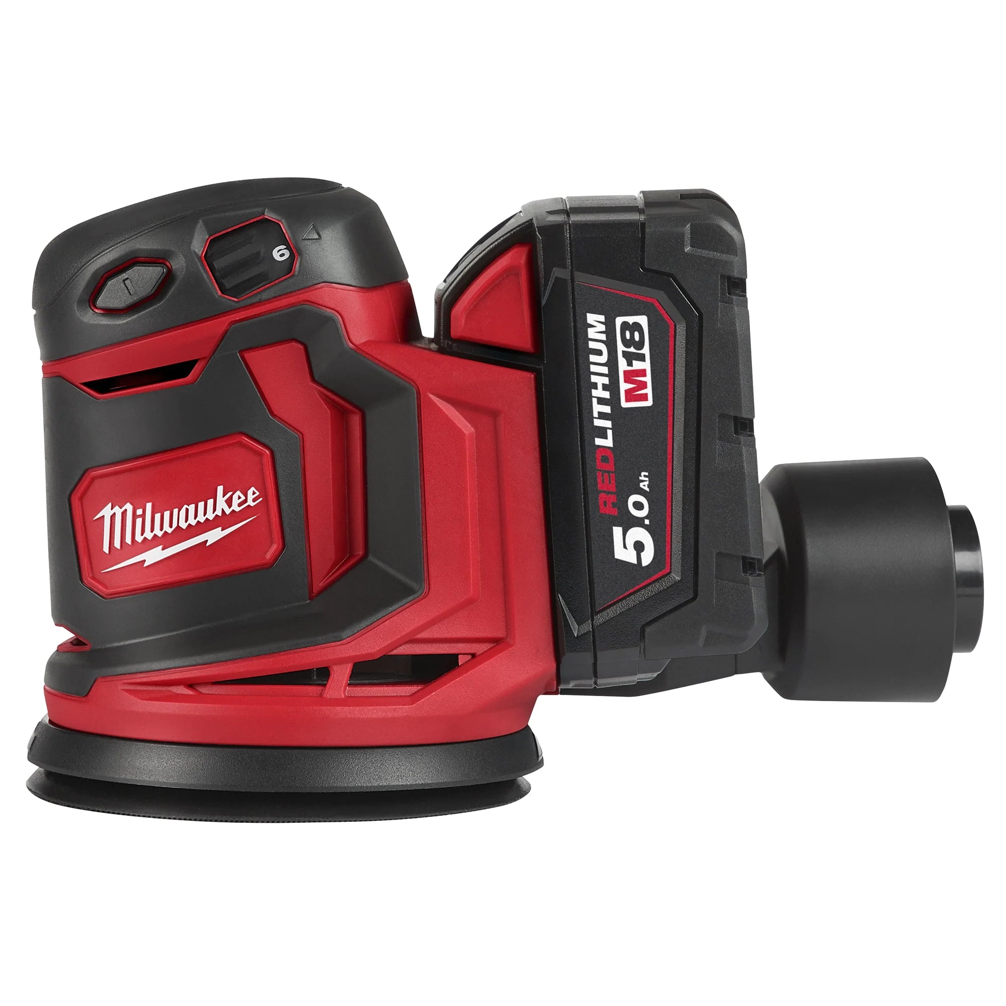 Exzenterschleifer Milwaukee M18 BOS125-502B 18V 5Ah