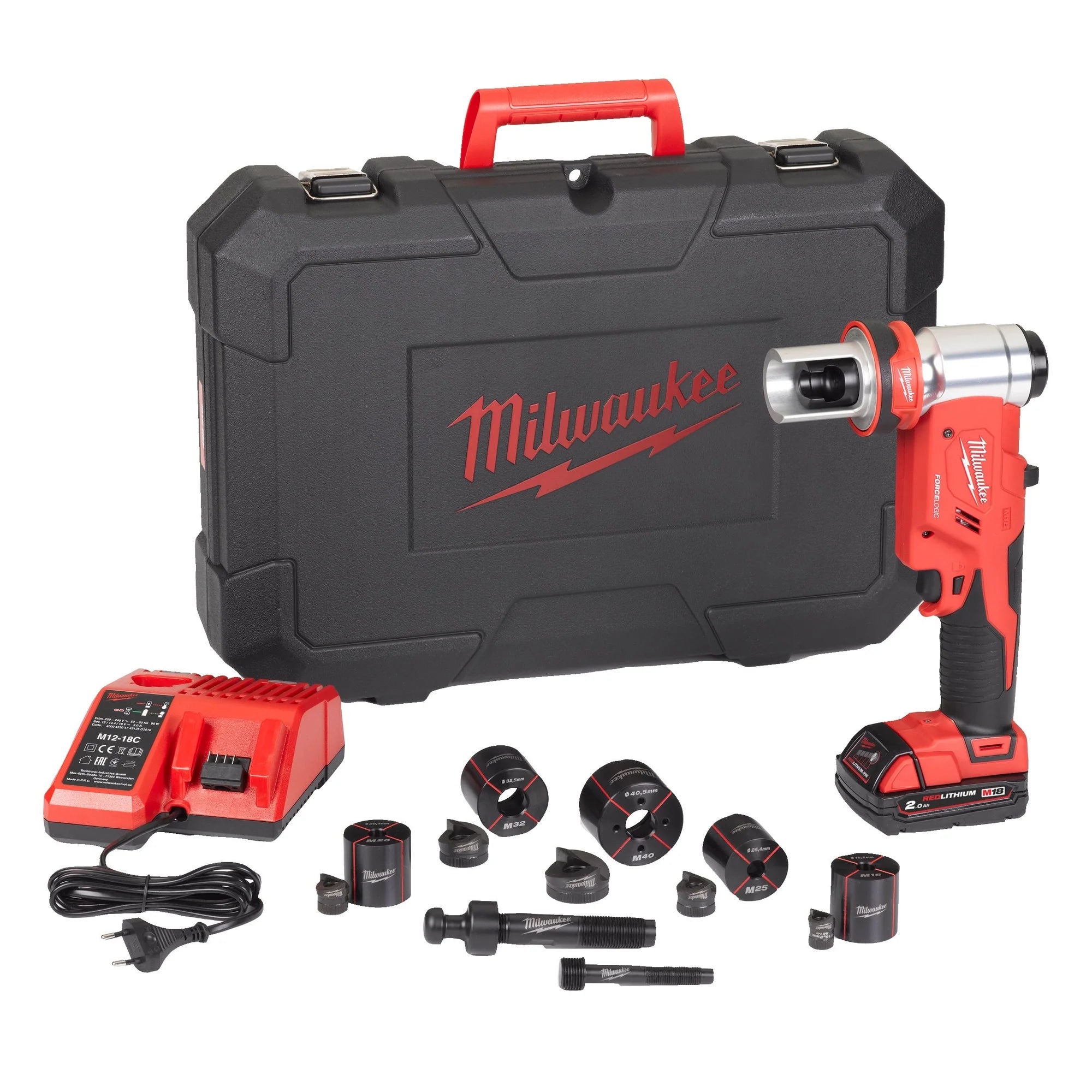 Milwaukee M18 HKP-201CA 18V 2Ah Schlagbohrmaschine