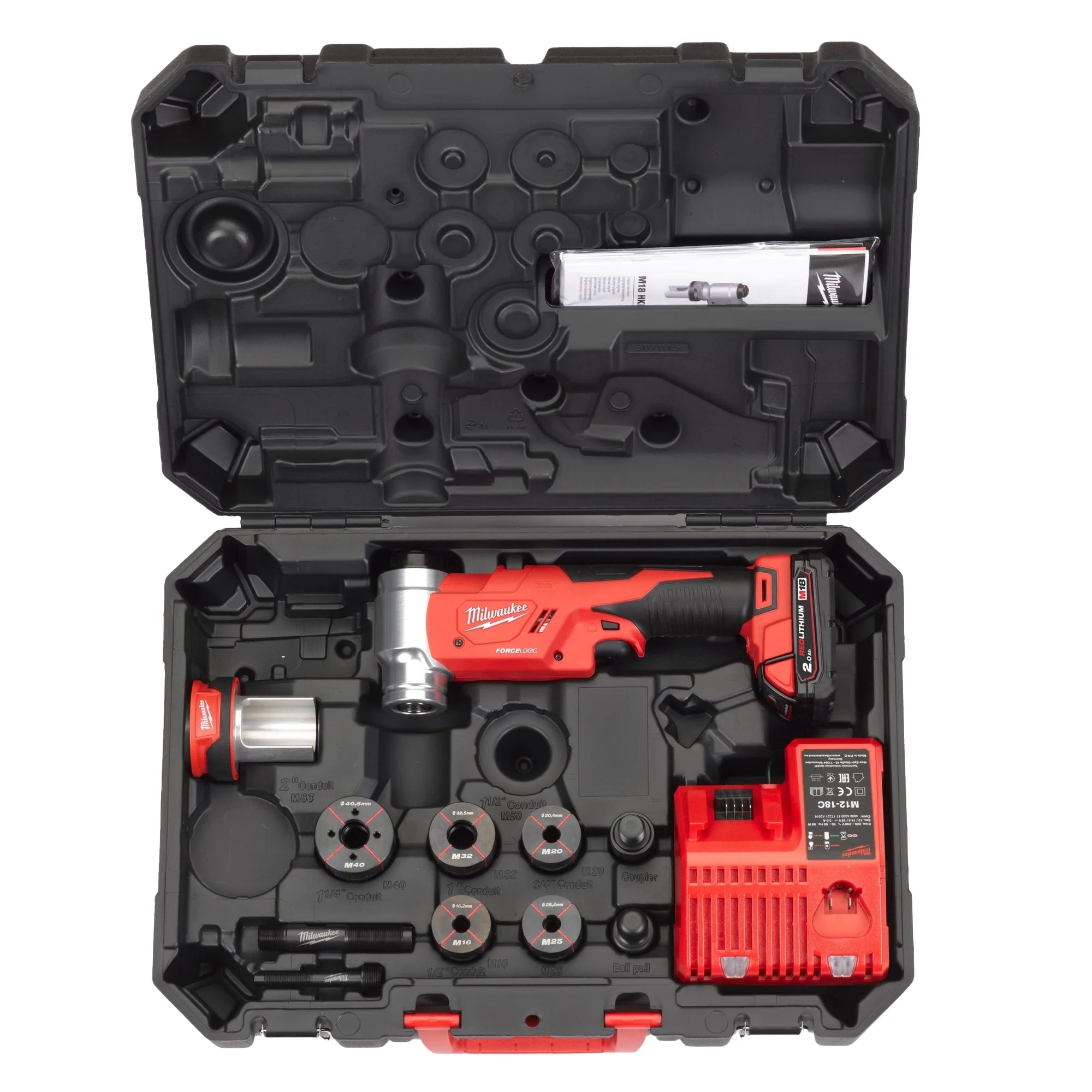 Milwaukee M18 HKP-201CA 18V 2Ah Schlagbohrmaschine