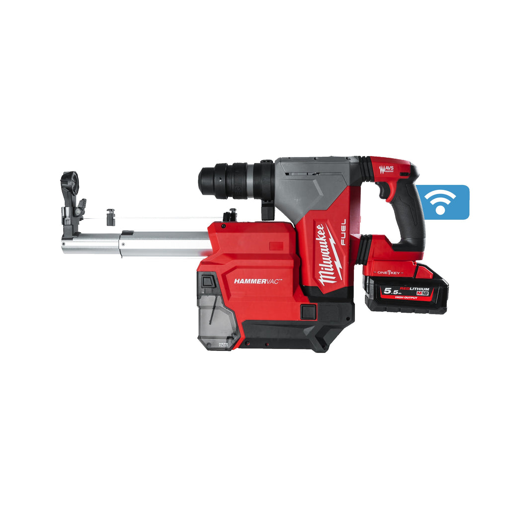Bohrhammer Milwaukee M18 ONEFHPXDEL-552C 18 V 5,5 Ah