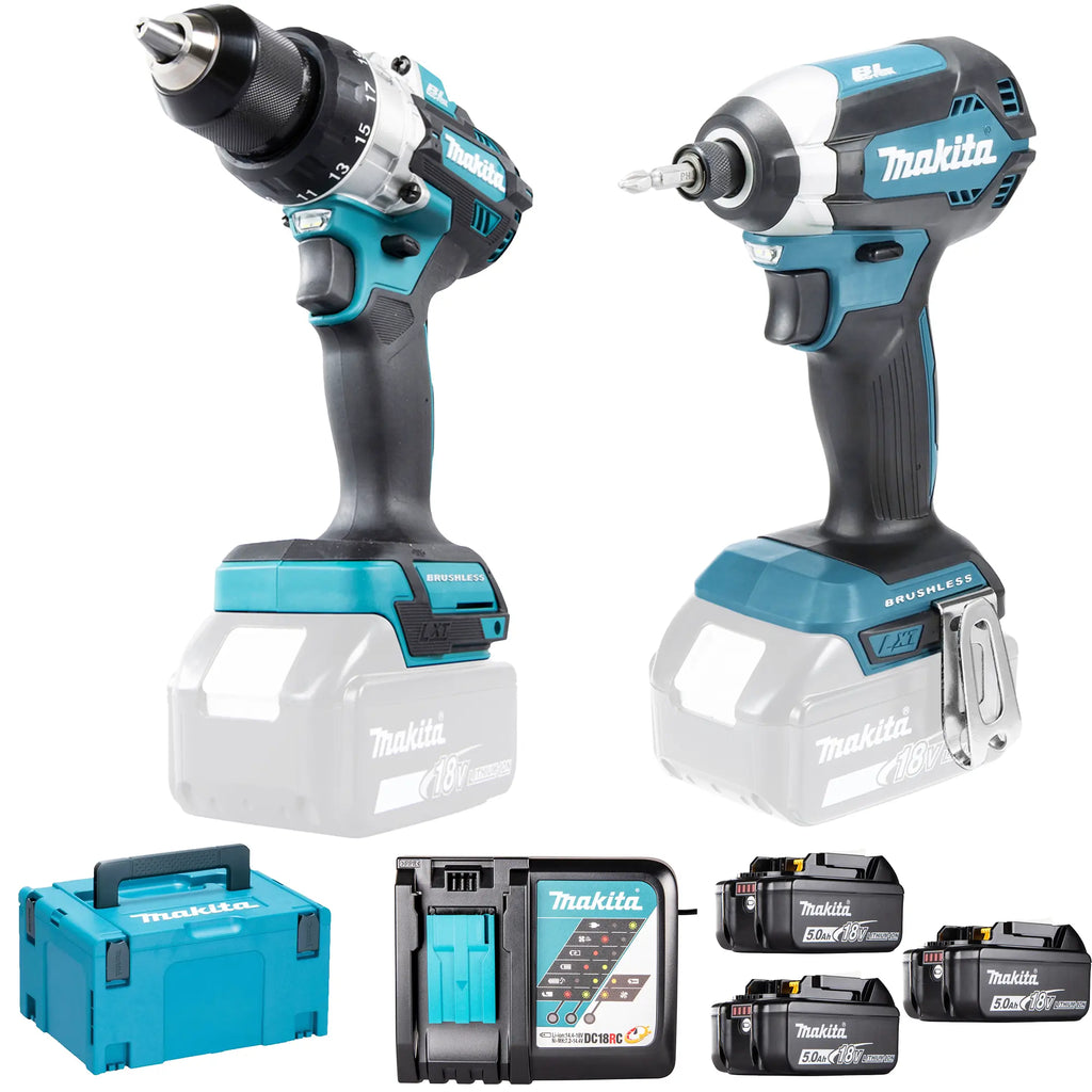 Elektrowerkzeug-Set Makita DLX2418TJ 18 V 5 Ah