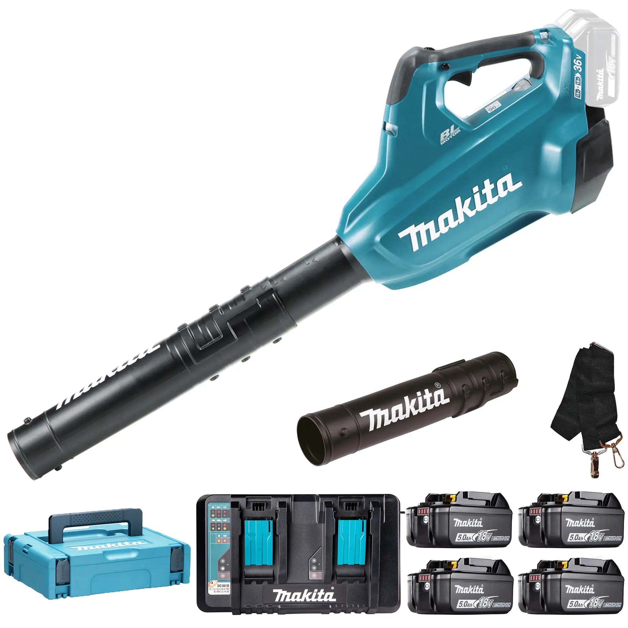 Gebläse Makita DUB362PT4 18Vx2 5Ah