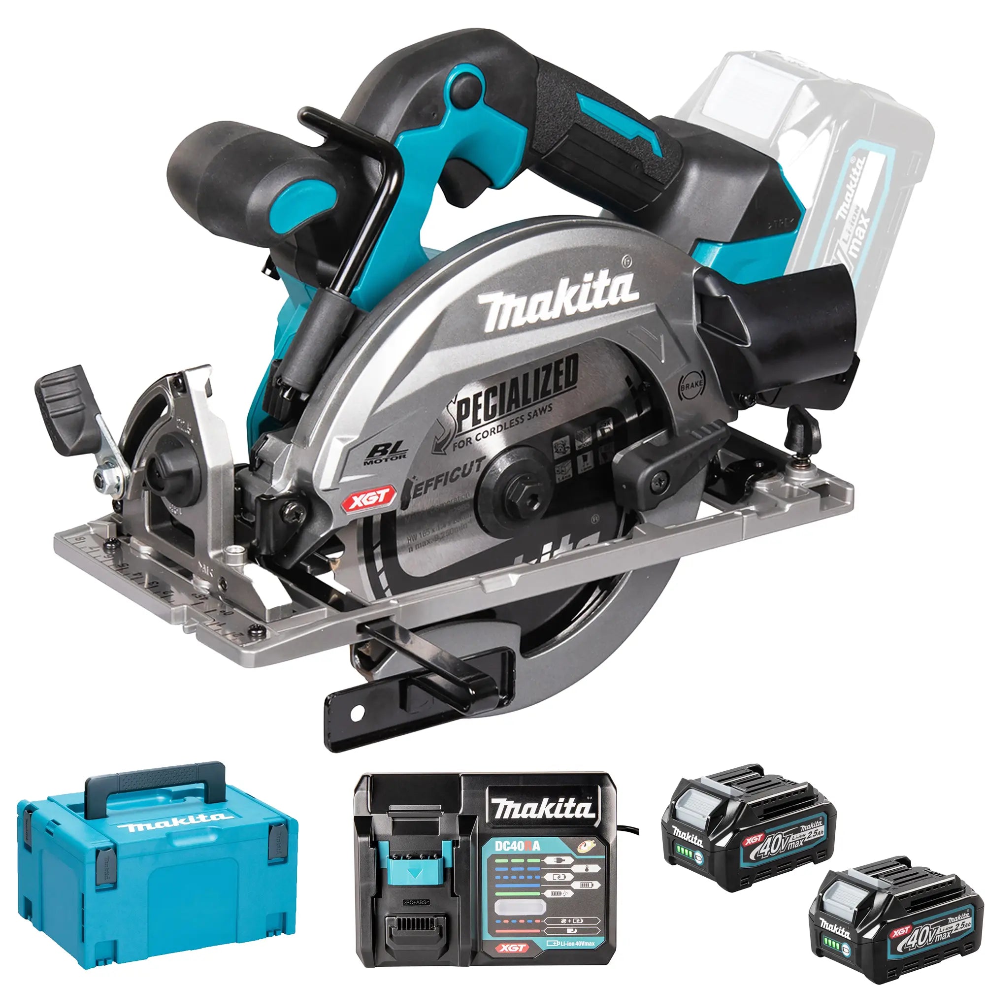 Kreissäge Makita HS012GD201 40V 2,5Ah