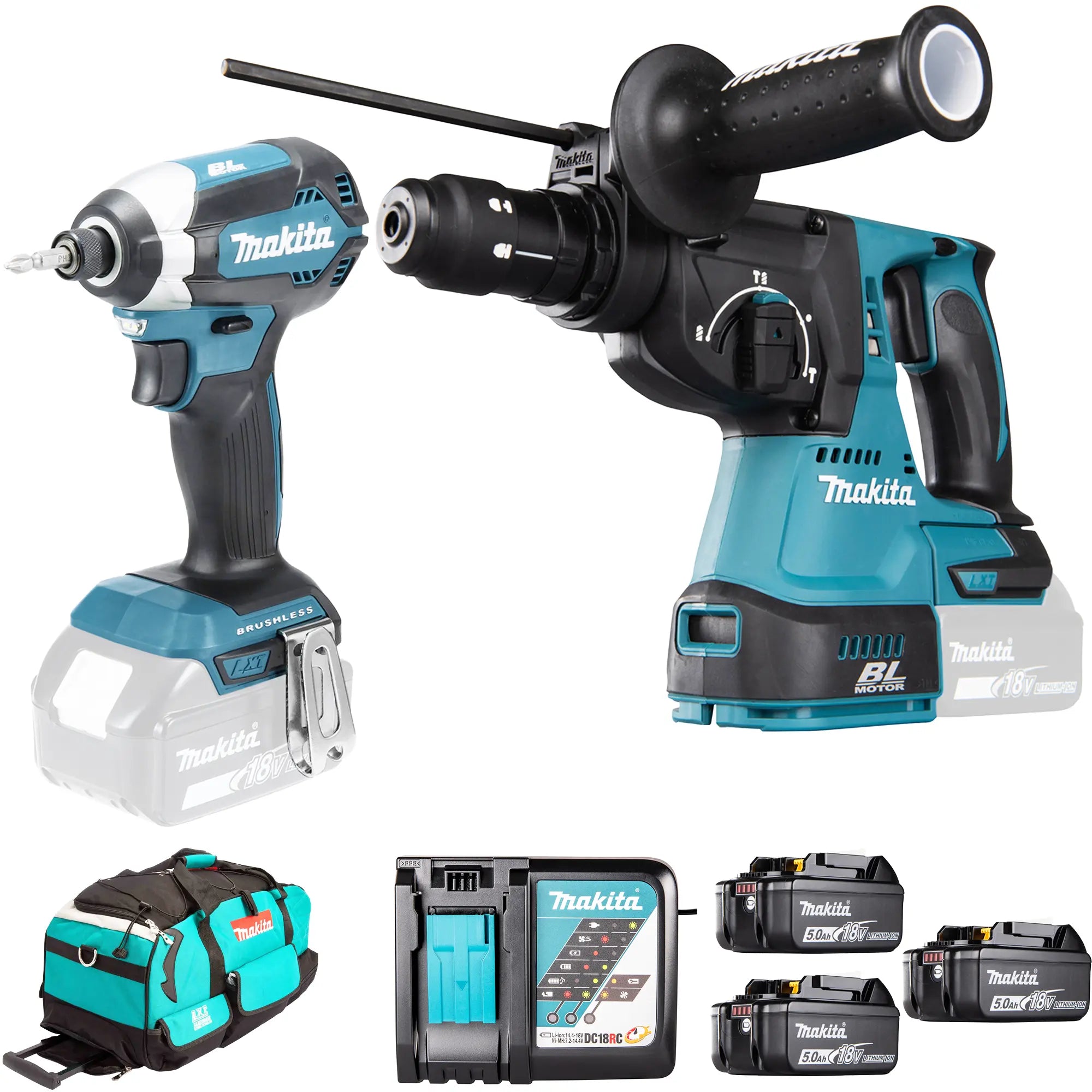 Combo Makita DLX3031TJ 18 V 5 Ah