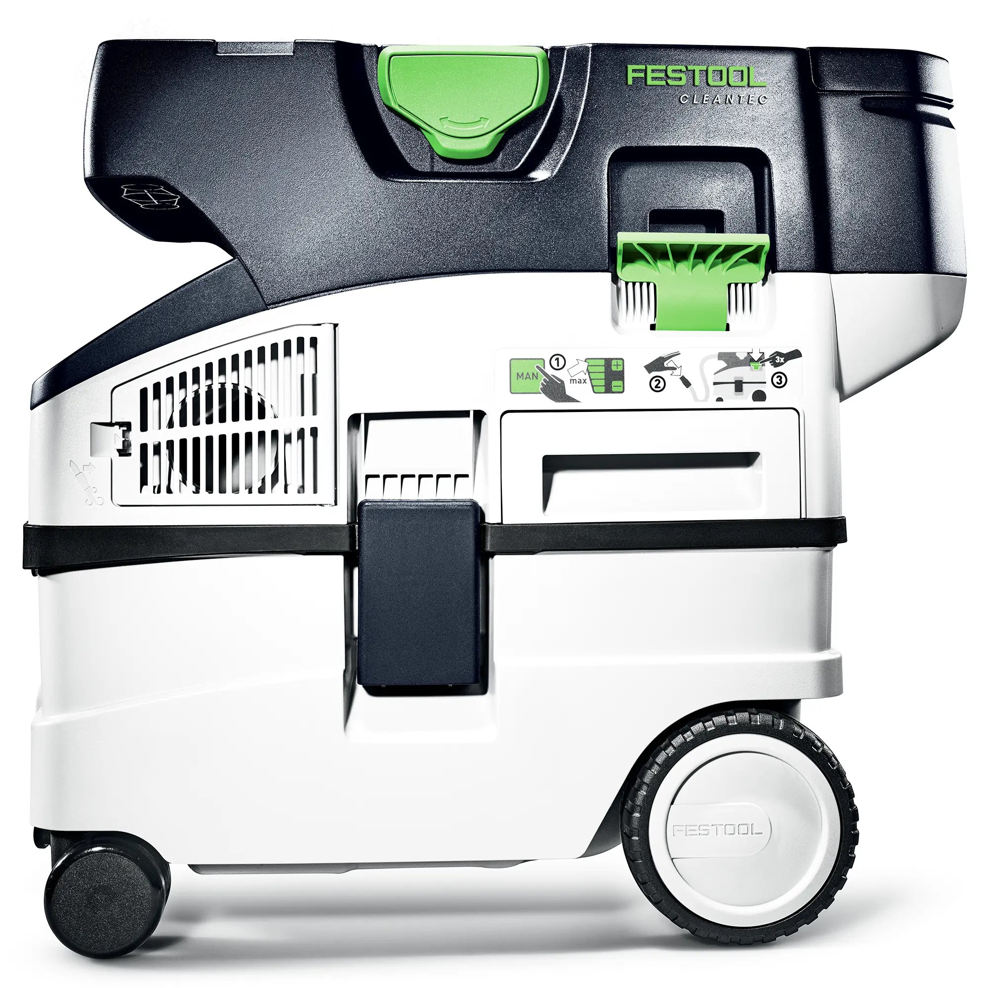 Aspirator Festool CLEANTEC CTLC MIDI I-Basic 18Vx2