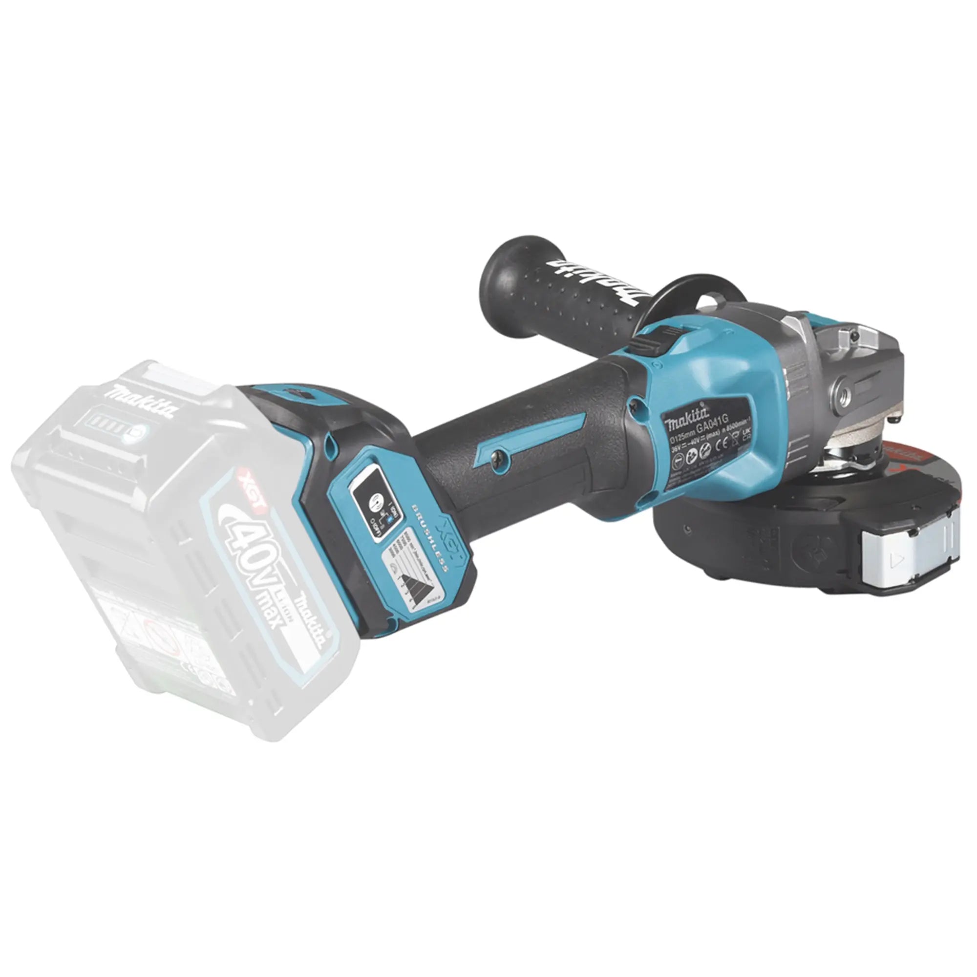 Winkelschleifer Makita GA041GZ01 40 V