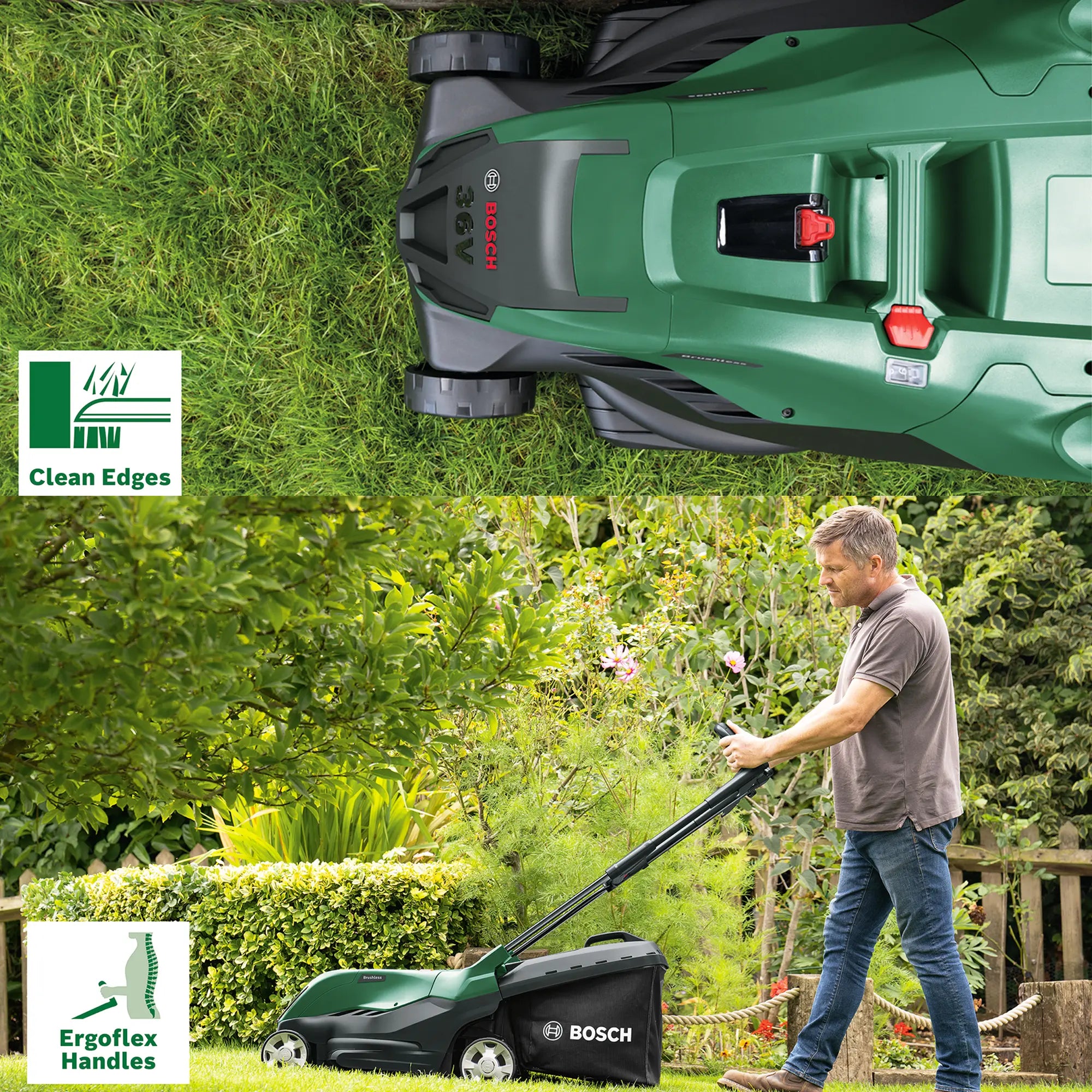 Rasenmäher Bosch AdvancedRotak 36V-44-750 36V 4Ah
