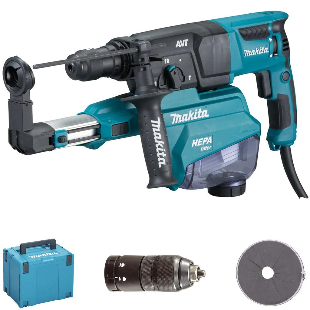 Bohrhammer Meißelbohrer Makita HR2653TJ 800W