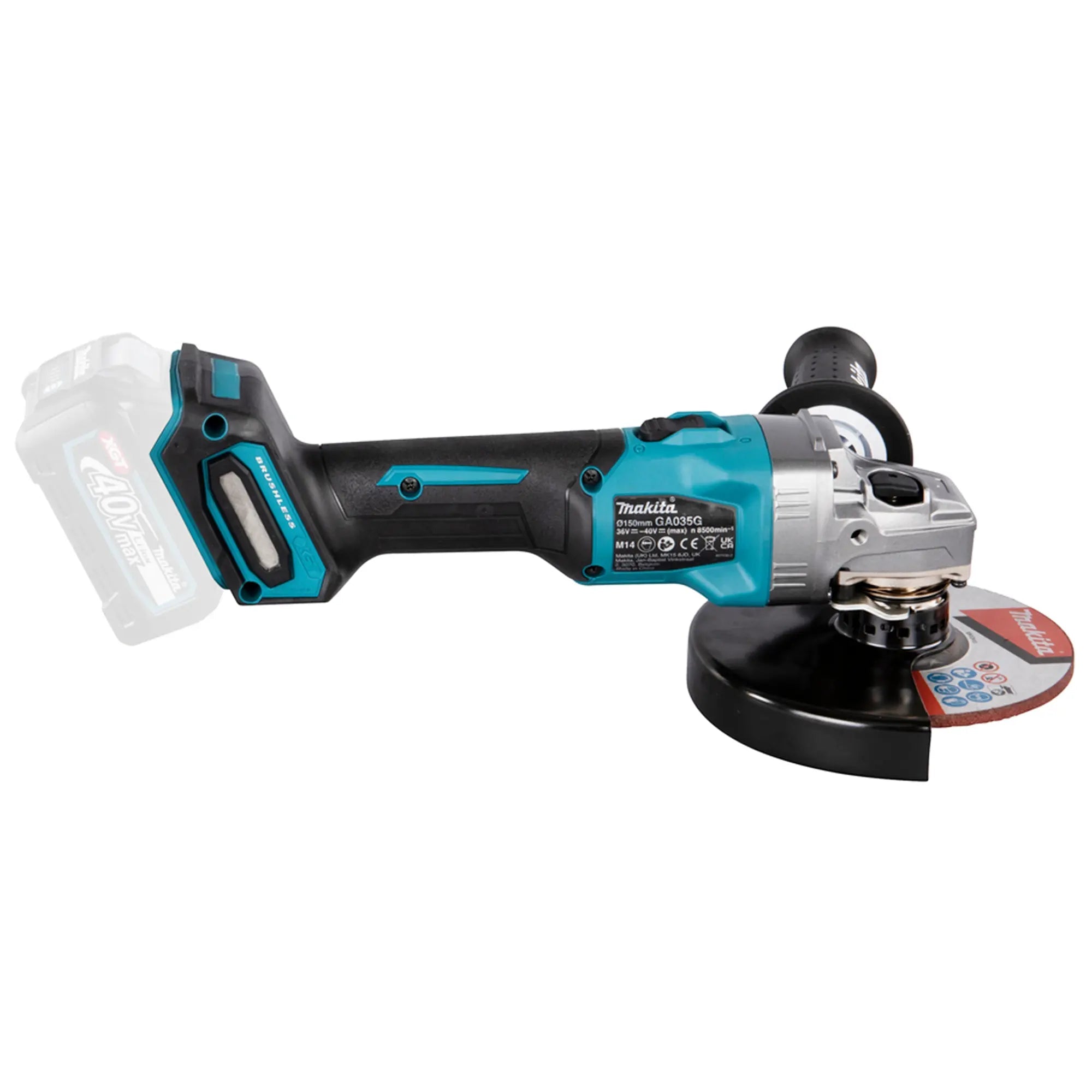 Winkelschleifer Makita GA035GZ 40V