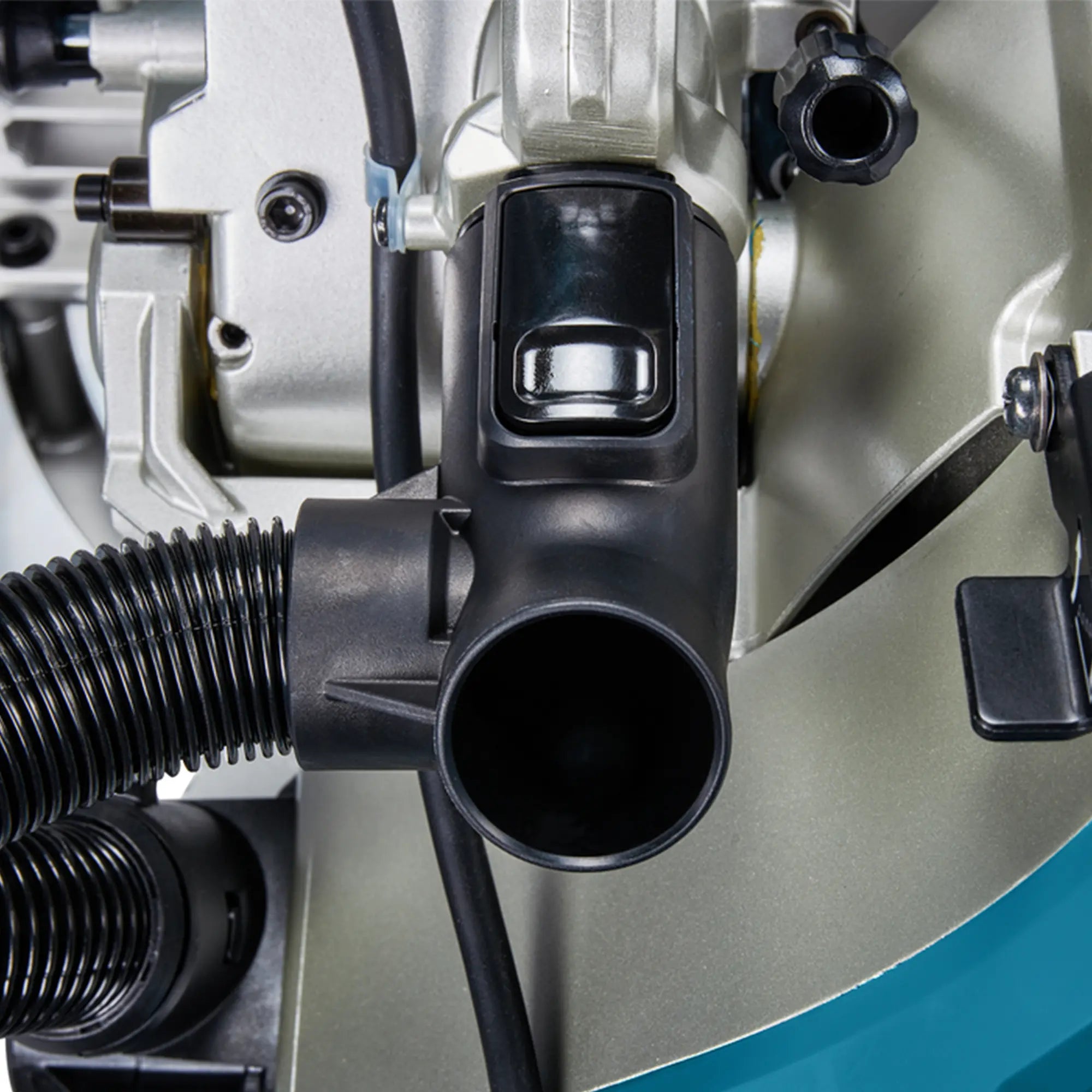 Gehrungssägensatz Makita LS1219L mit DEBWST06-Prüfstand