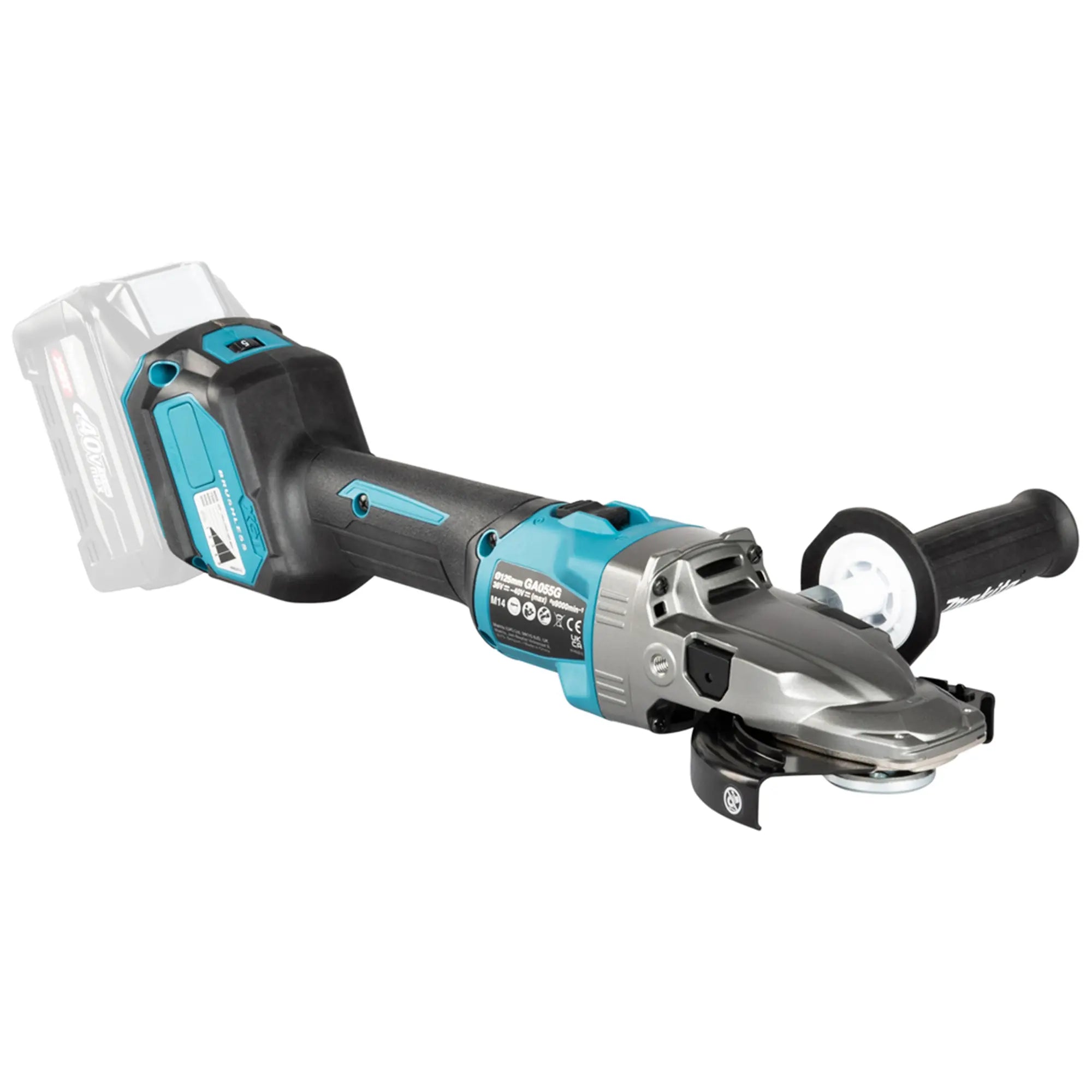 Flachkopfschleifer Makita GA055GZ01 40V