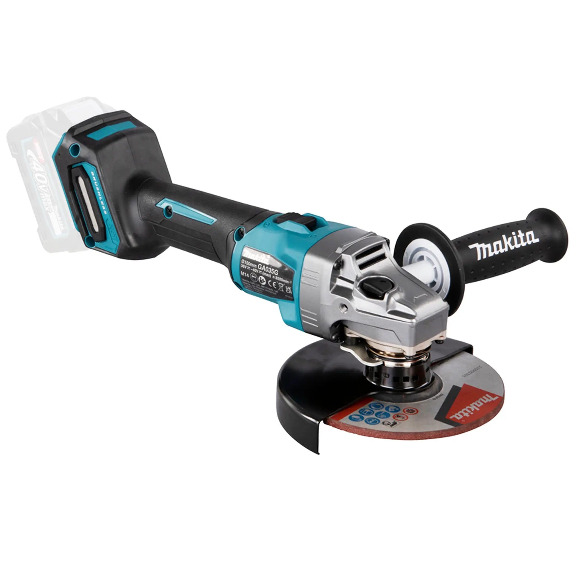 Winkelschleifer Makita GA035GZ 40V