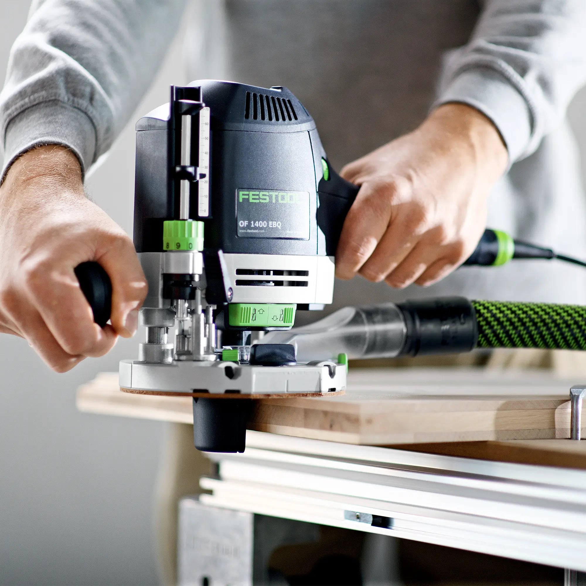 Fräsmaschine Festool OF 1400 EBQ-Plus + Box-OF-S