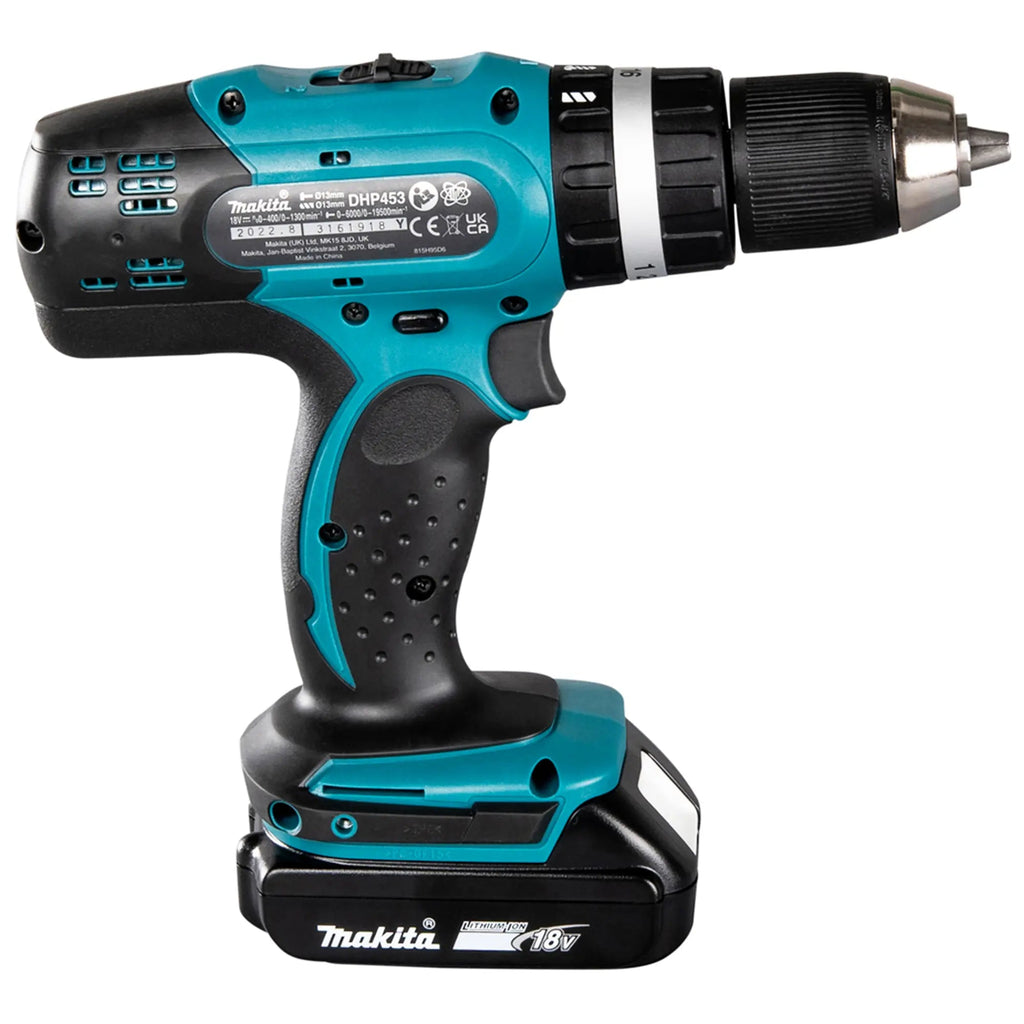 Bohrschrauber Makita DHP453RFX2 18 V 3 Ah