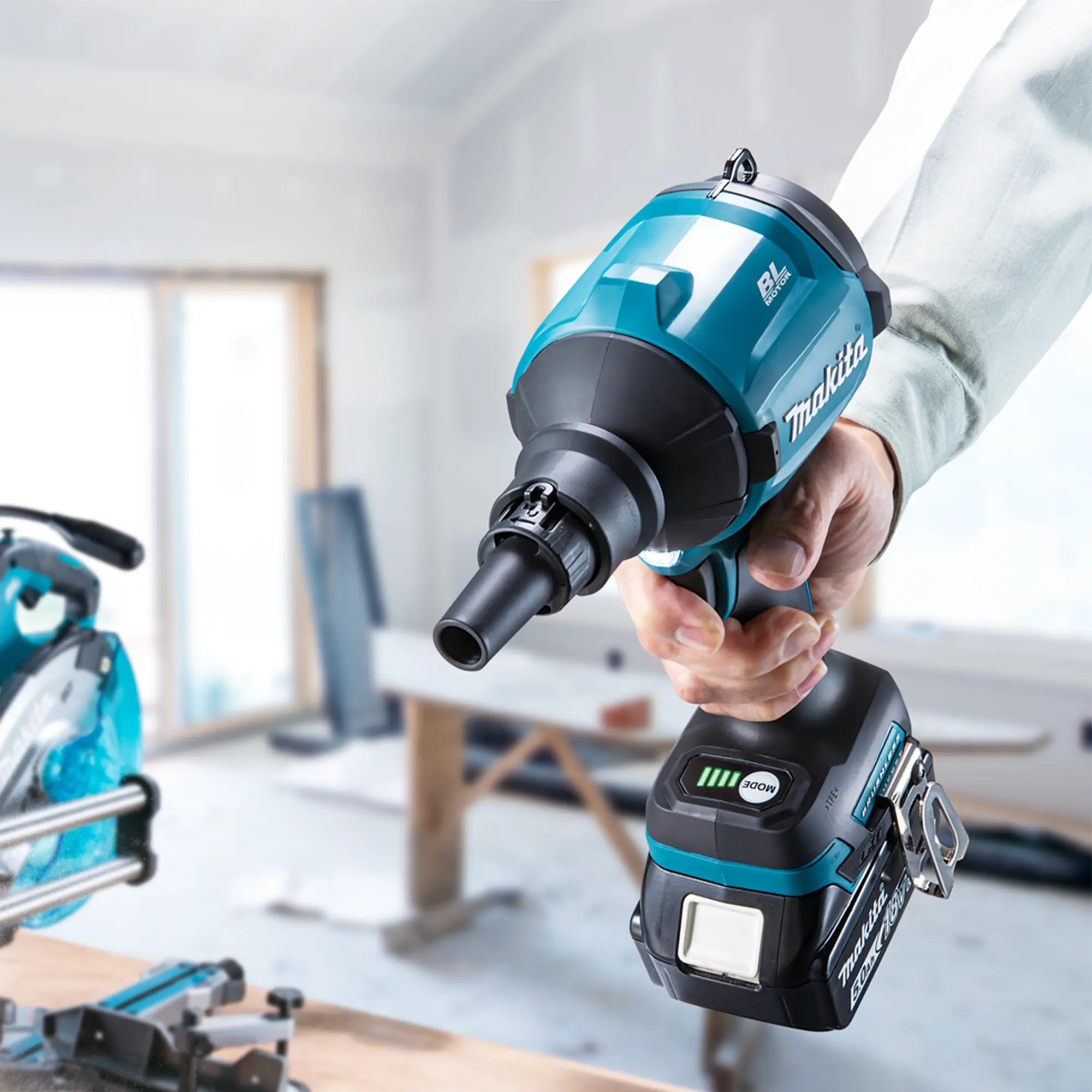 Pistolengriffgebläse Makita DAS180RT 18V 5Ah