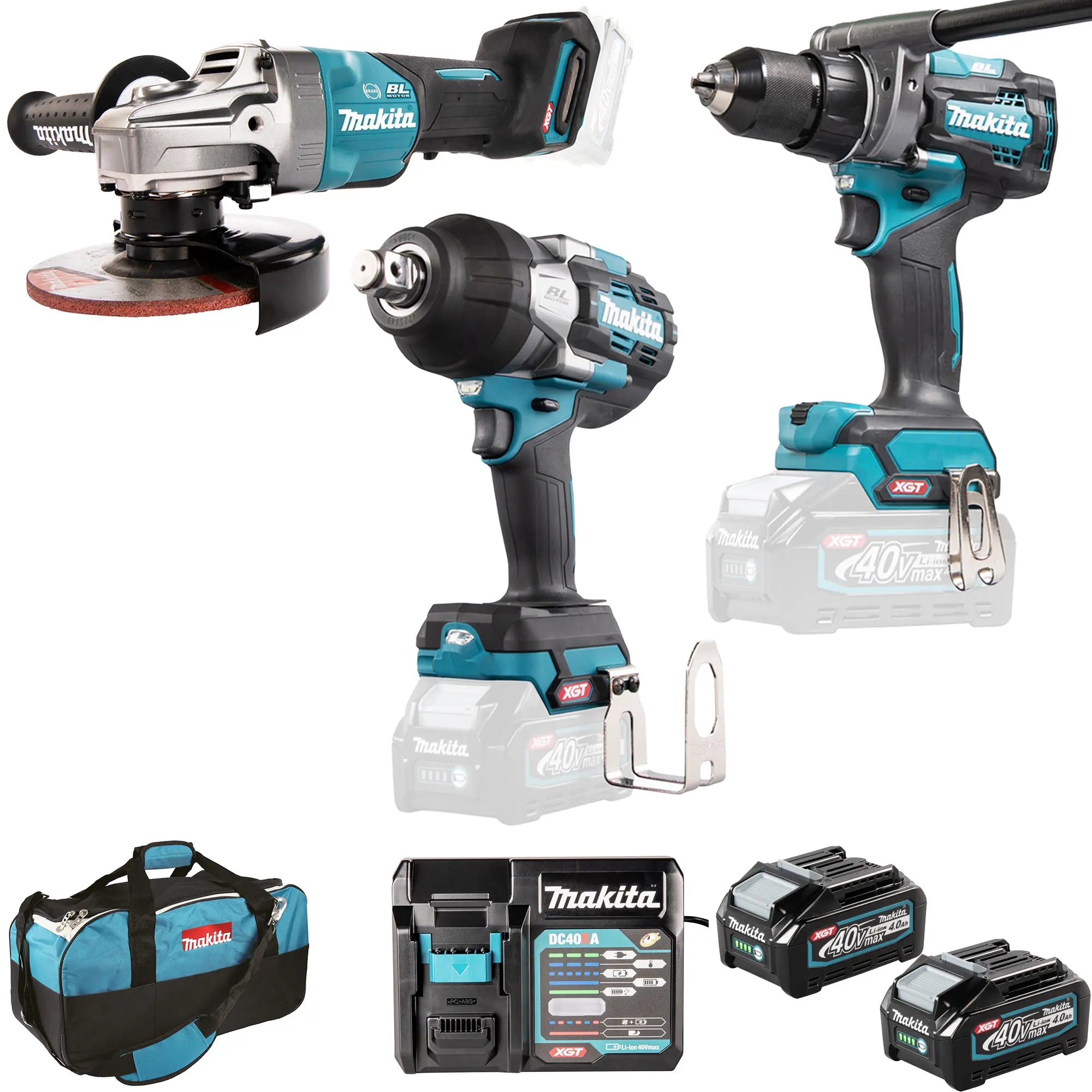 Kombi-Kit Makita DK0158G301 40V 4Ah