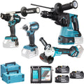 Satz Makita DLX4192TJ 18V 5Ah