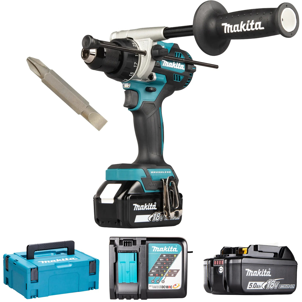 Bohrschrauber Makita DHP492RTJ 18V 5Ah