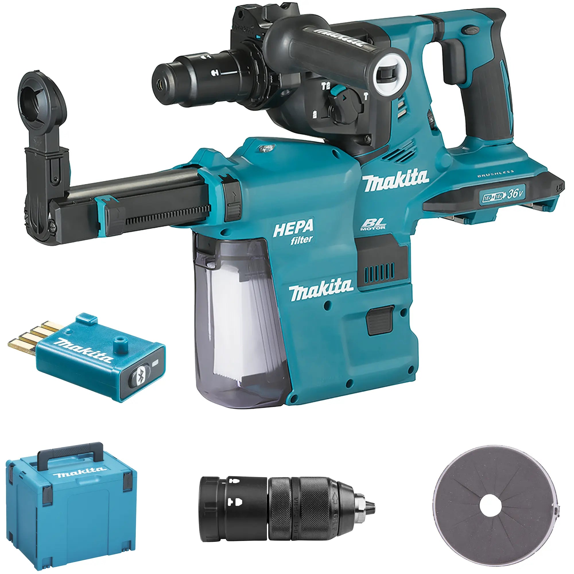 Bohrhammer Makita DHR283ZWJU 18Vx2