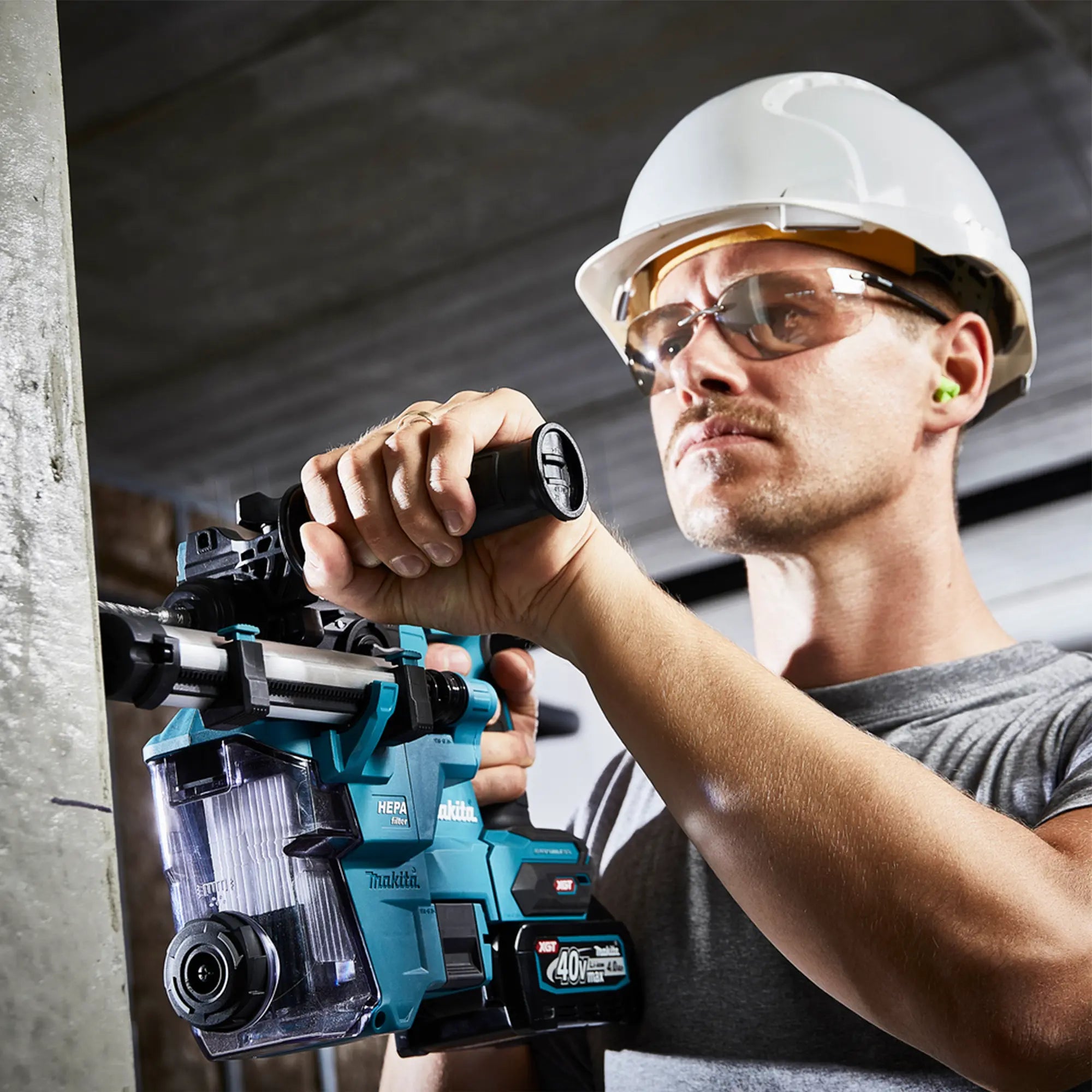 Bohrhammer Makita HR010GD201 40V 2,5Ah