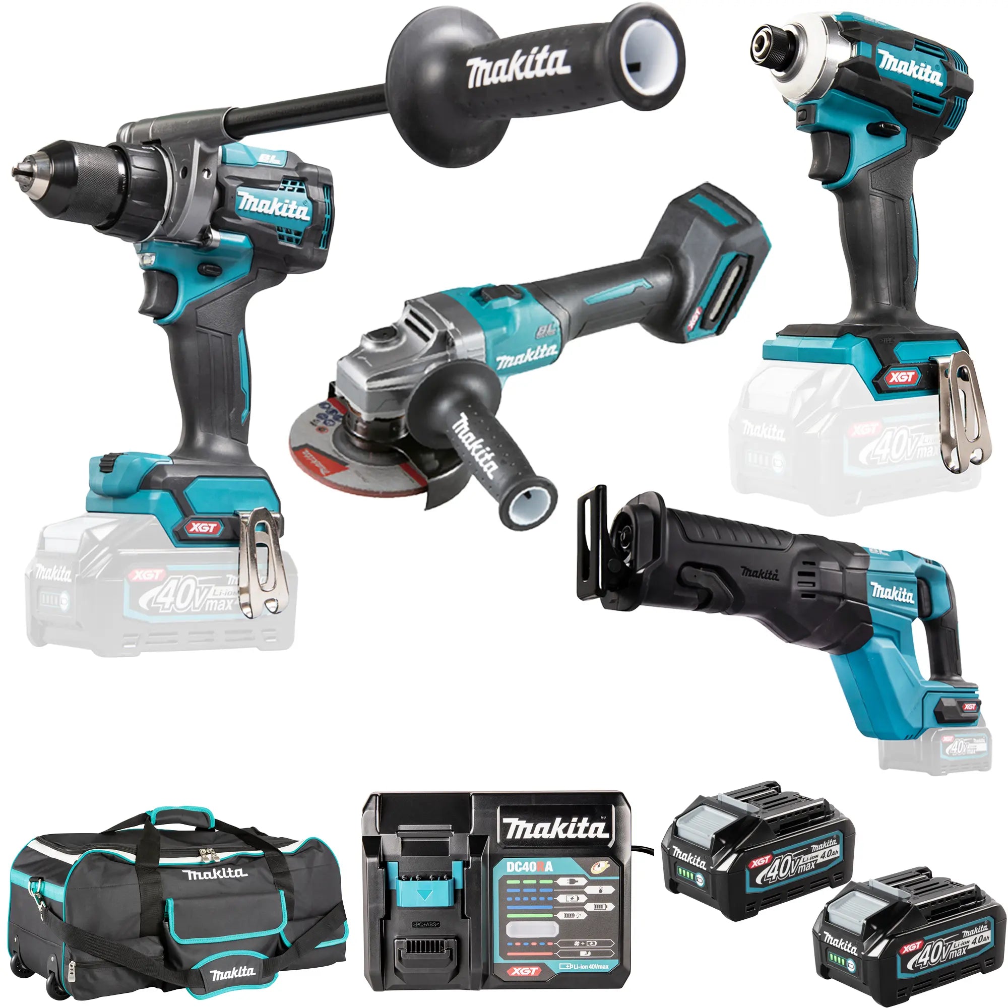 Kombi-Kit Makita DK0126G401 40V 4Ah