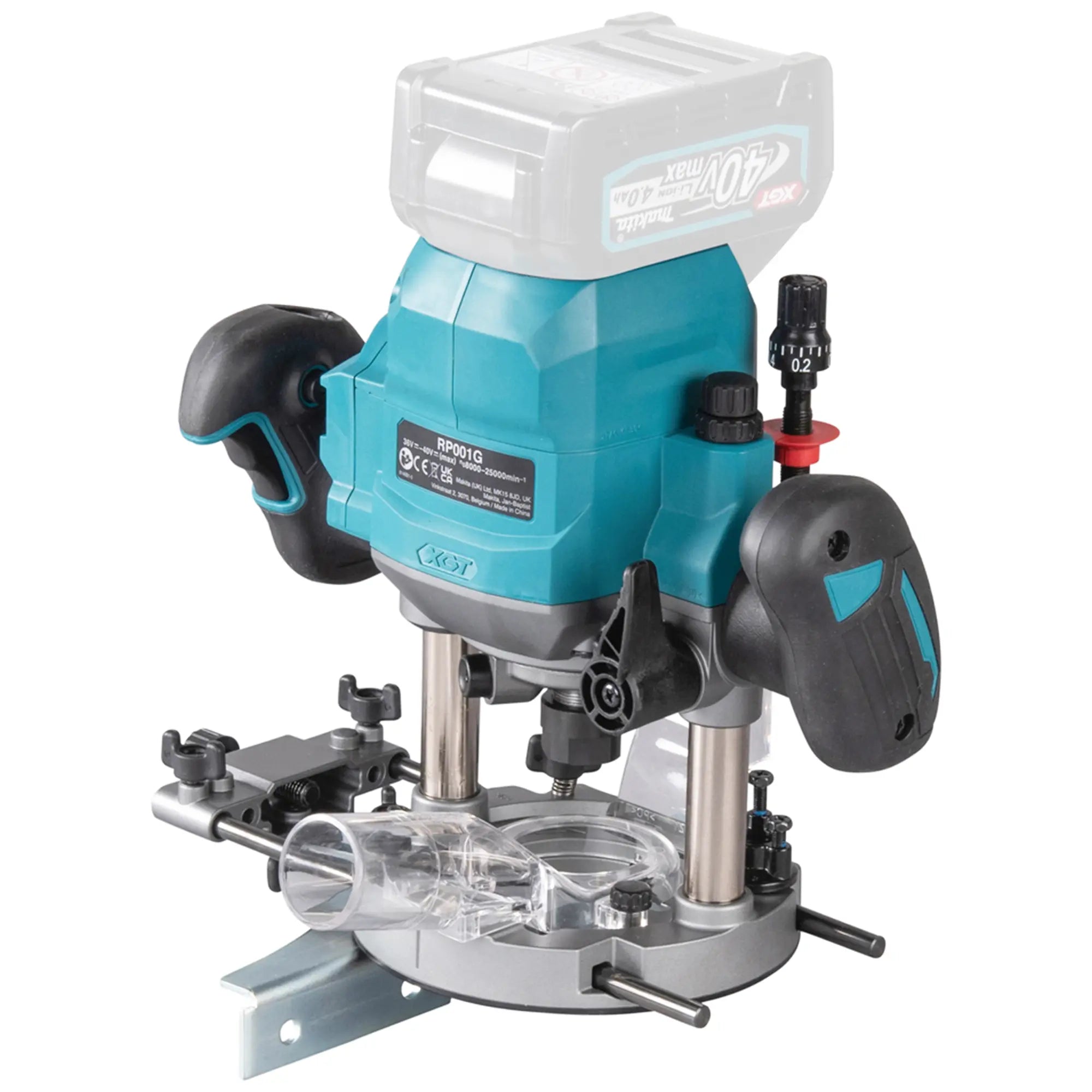 Vertikale Fräsmaschine Makita RP001GZ02 40V