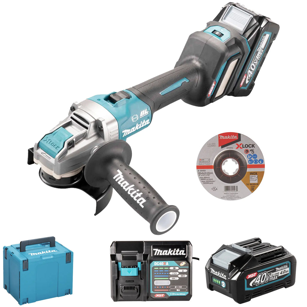 Winkelschleifer Makita GA041GM201 40V 4Ah