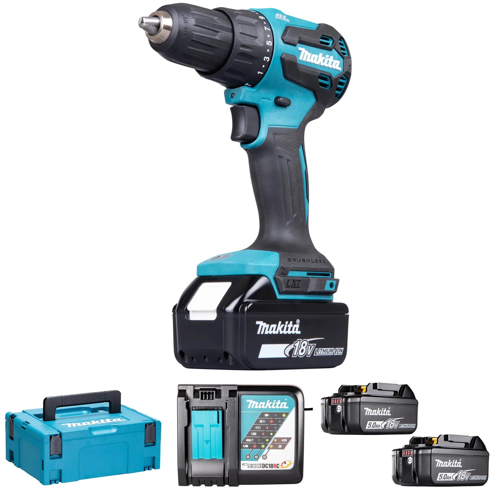 Schlagschrauber Makita DHP490RTJ 18V 5Ah
