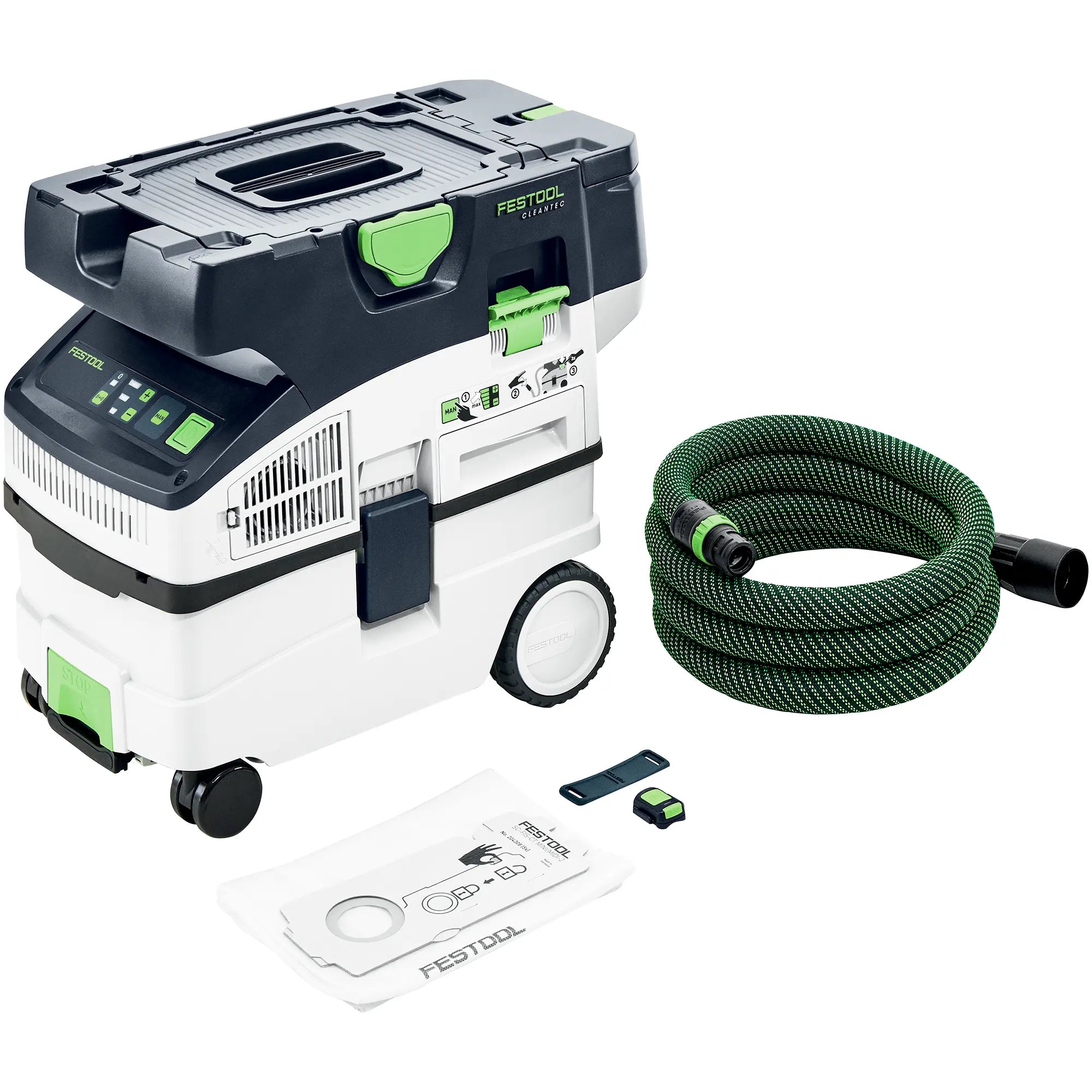 Aspirator Festool CLEANTEC CTLC MIDI I-Basic 18Vx2