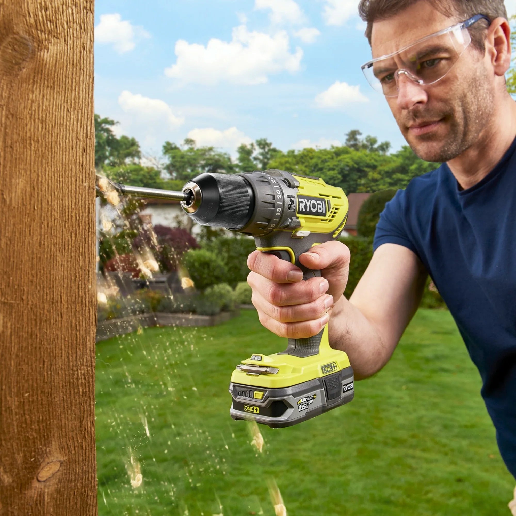 Combo Ryobi R18PDAG-242S 18 V 2 Ah