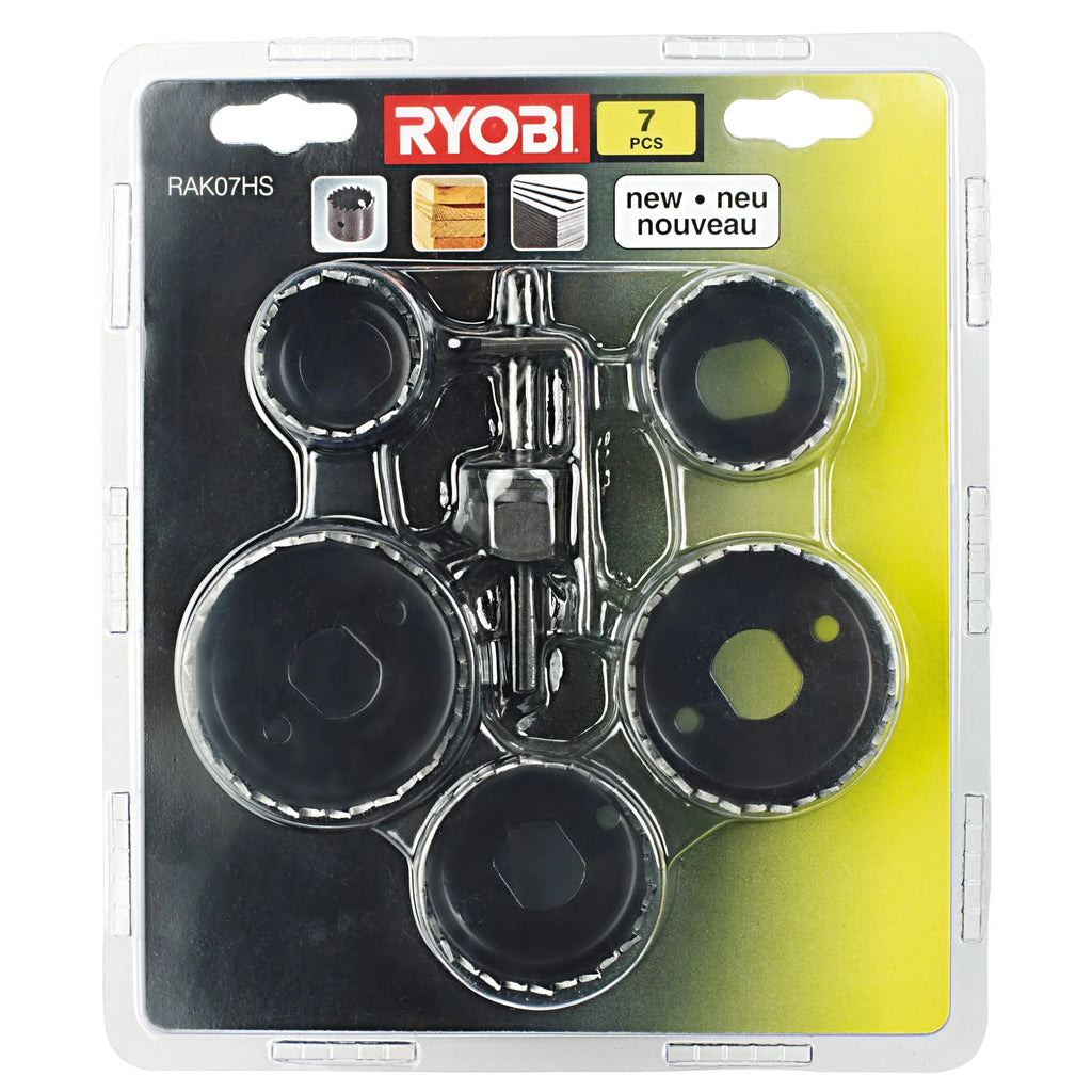 7-Lochsägen-Set Ryobi RAK07HS