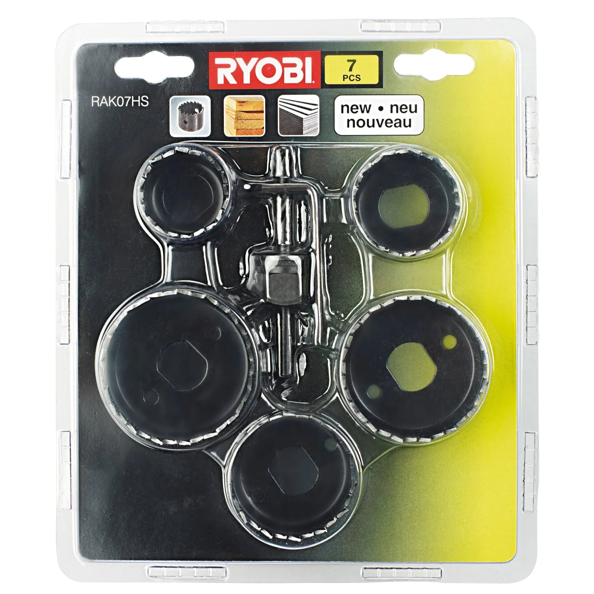 7-Lochsägen-Set Ryobi RAK07HS