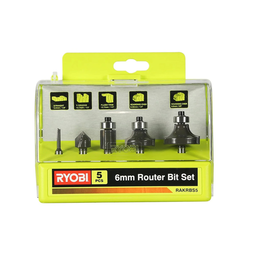5-teiliges Ausstechset Ryobi RAKRBS5