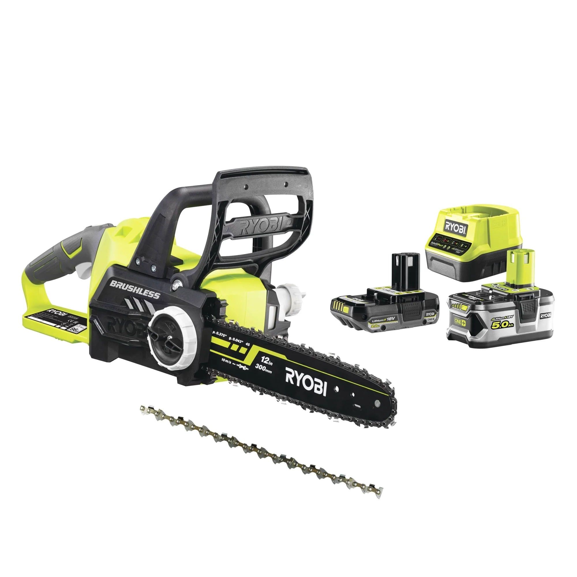 Kettensäge Ryobi RCS18X3050P 18V 2Ah + 5Ah