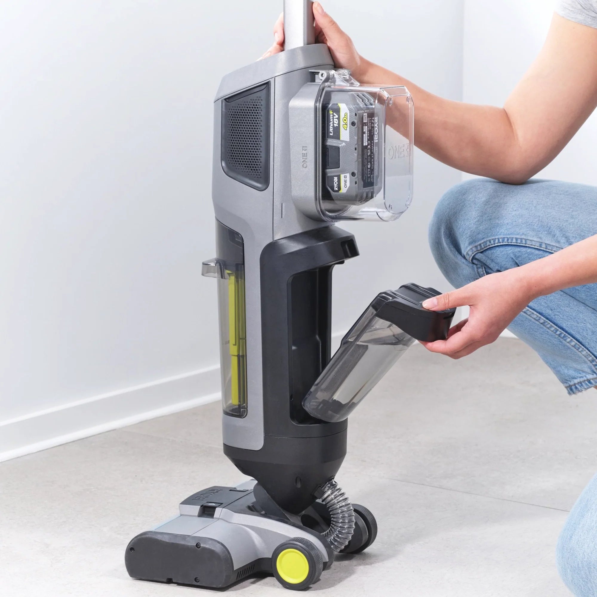 Staubsauger Bodenreiniger Ryobi RHFC18BL-0 18 V