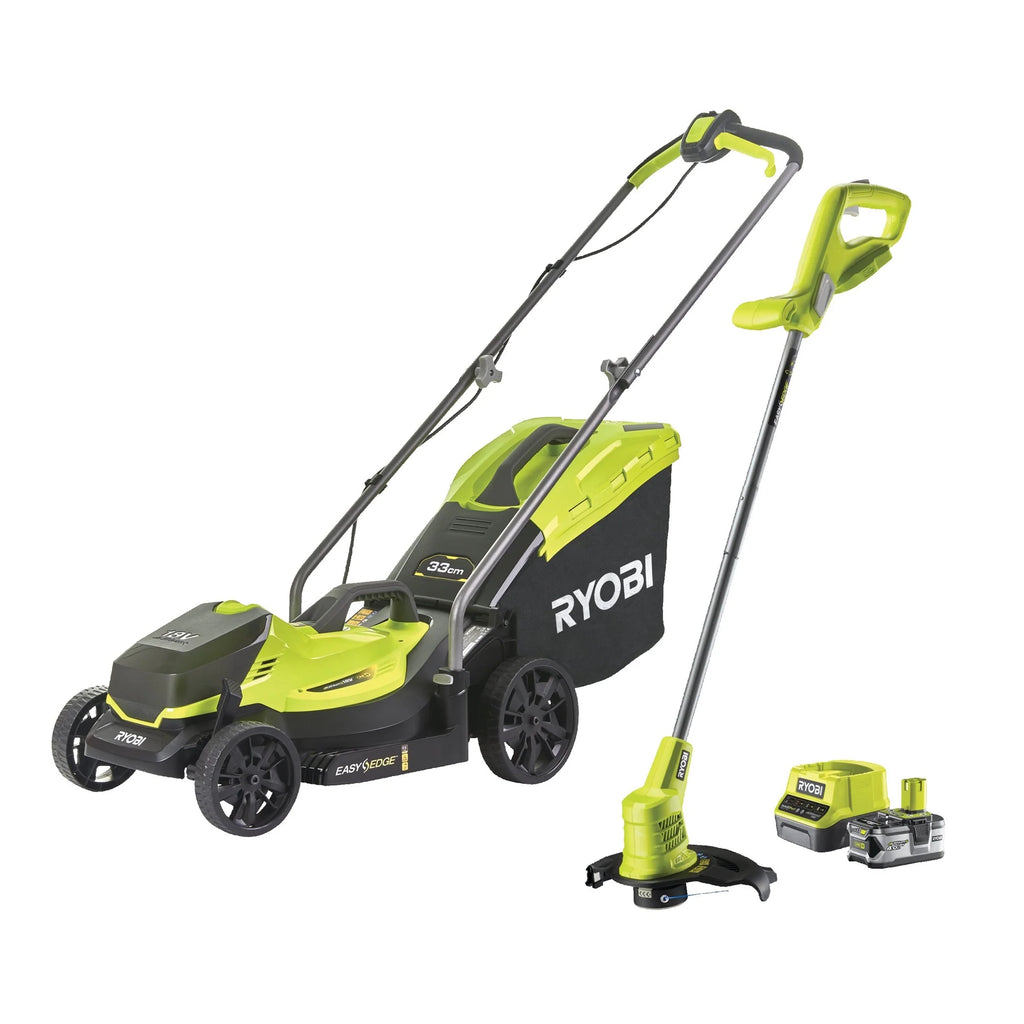 Kombi-Garten Ryobi RLM1833 + BLT1825M 18 V 4 Ah