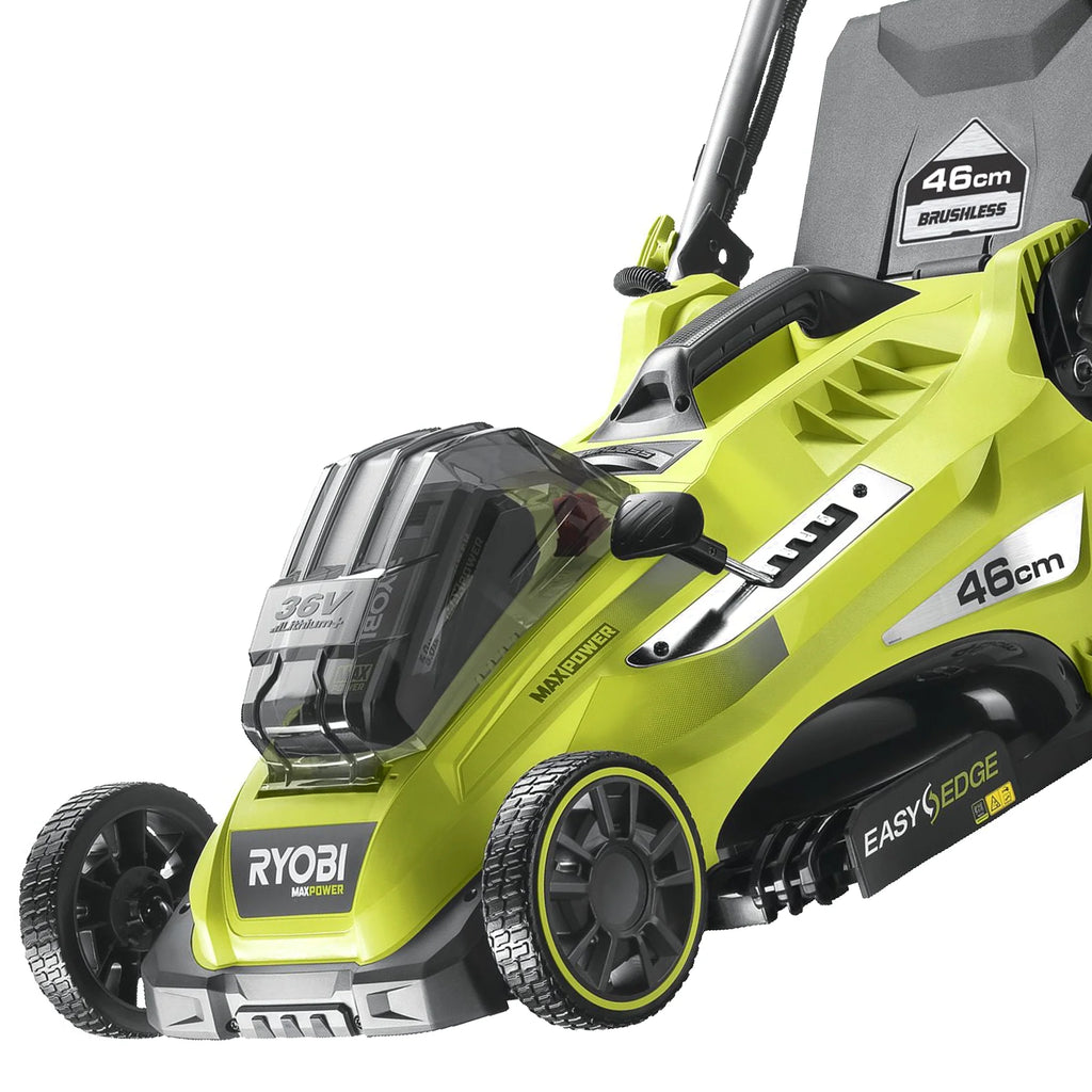 Bürstenloser Rasenmäher Ryobi RLM36X46H50PG 36V 5Ah